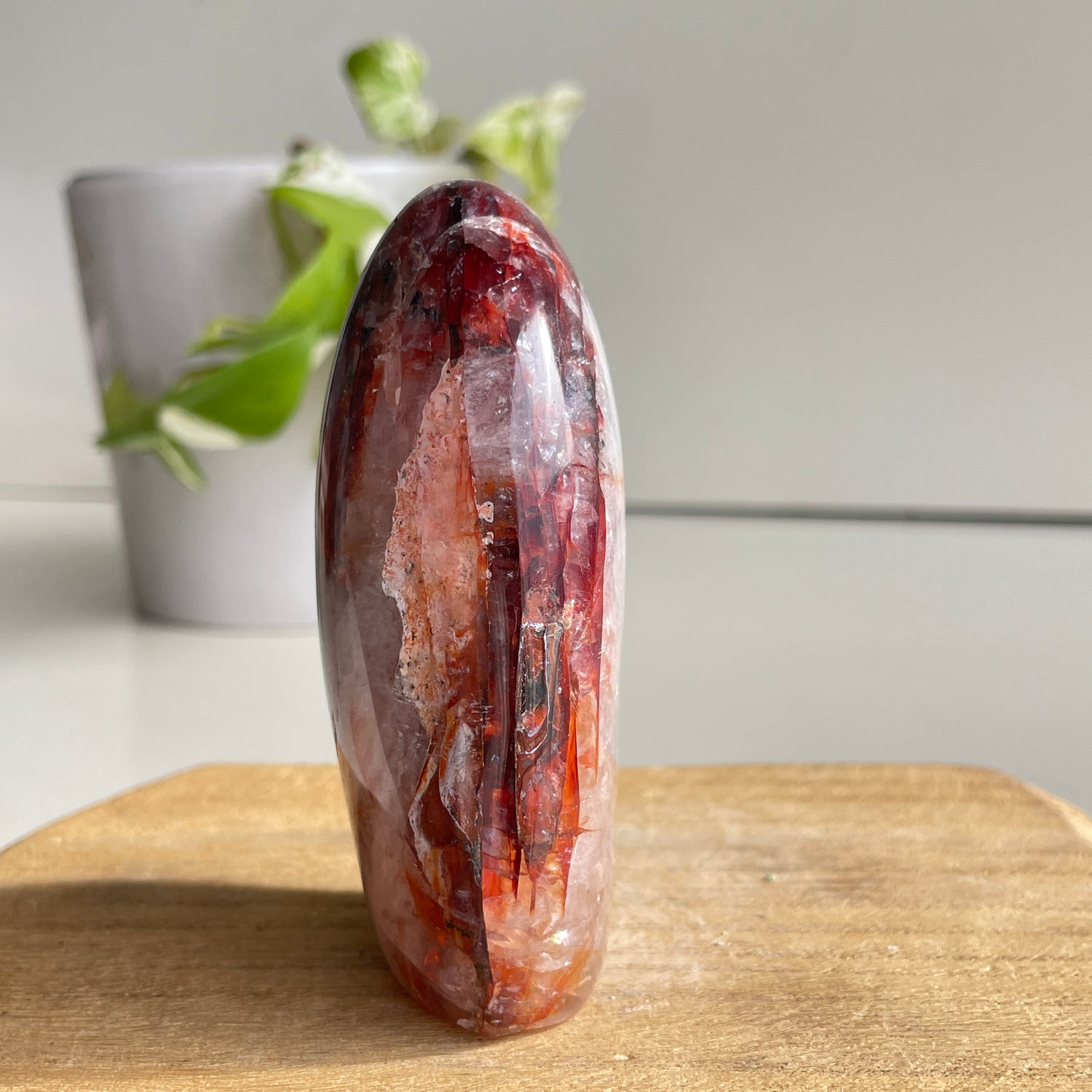 Fire Quartz Freeform 9cm