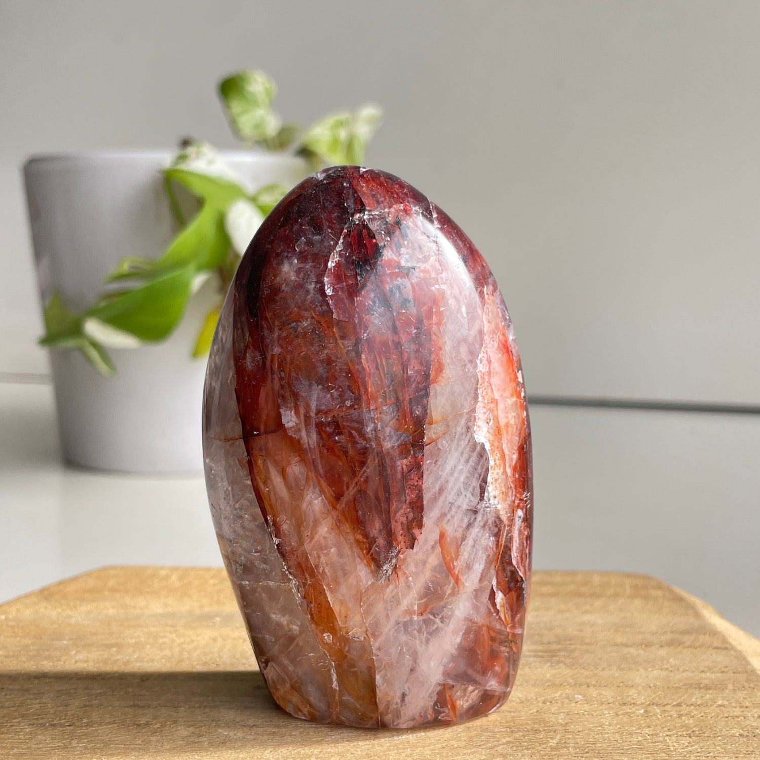 Fire Quartz Freeform 9cm