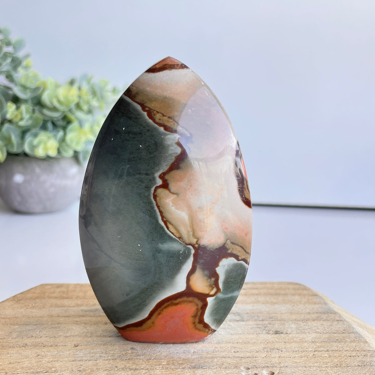 Polychrome Jasper Freeform 10.1cm