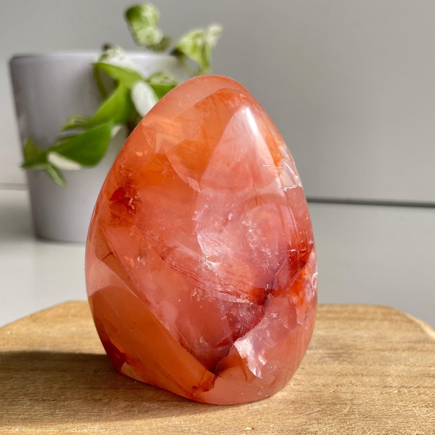 Fire Quartz Freeform 8.8cm