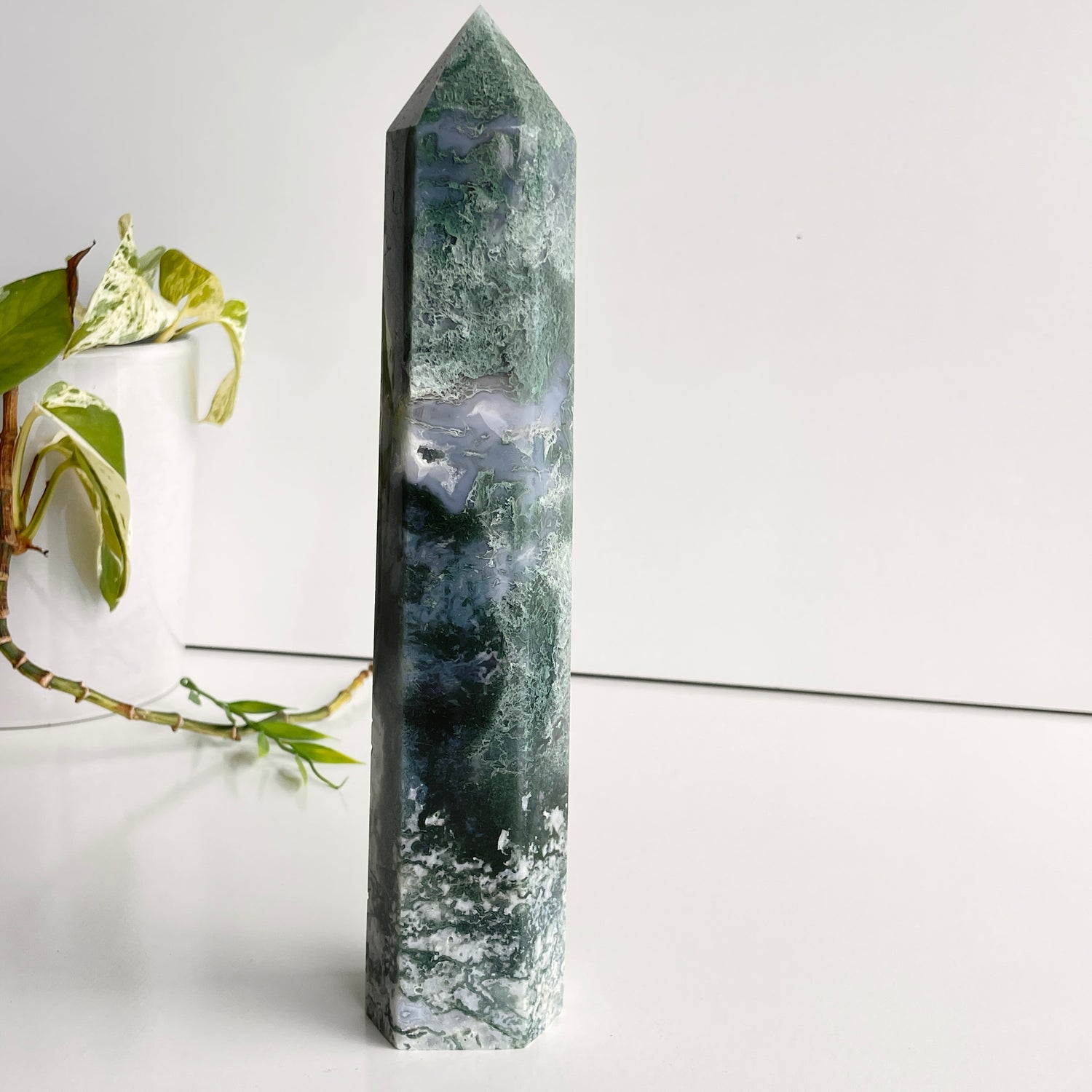 Moss Agate Generator 23.6cm