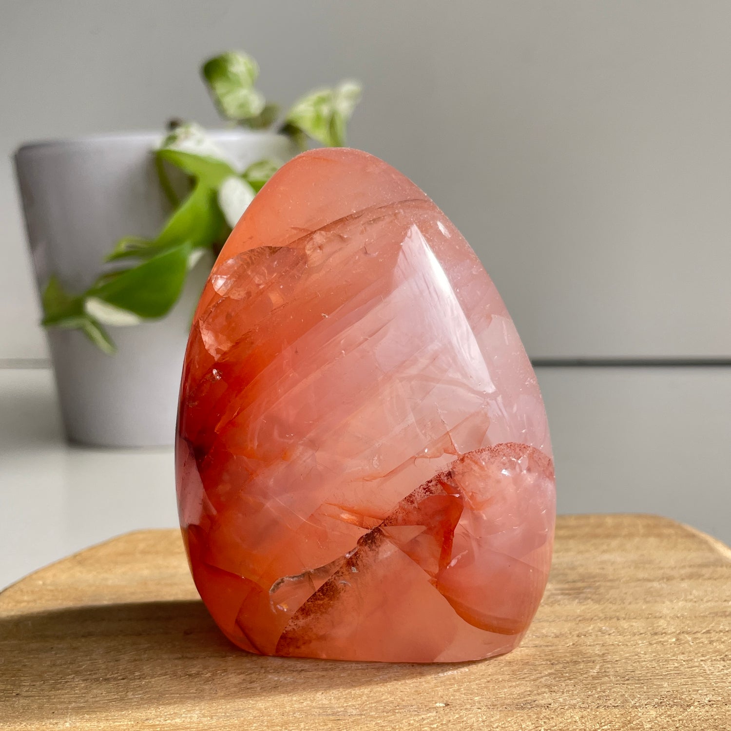 Fire Quartz Freeform 8.8cm