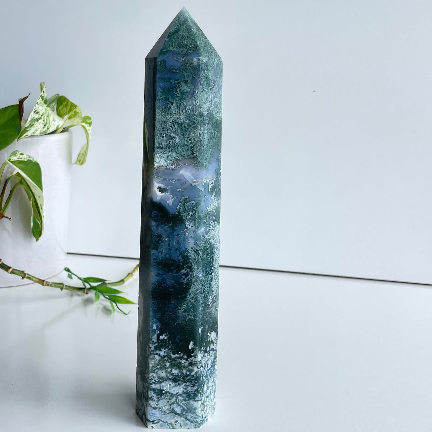 Moss Agate Generator 23.6cm