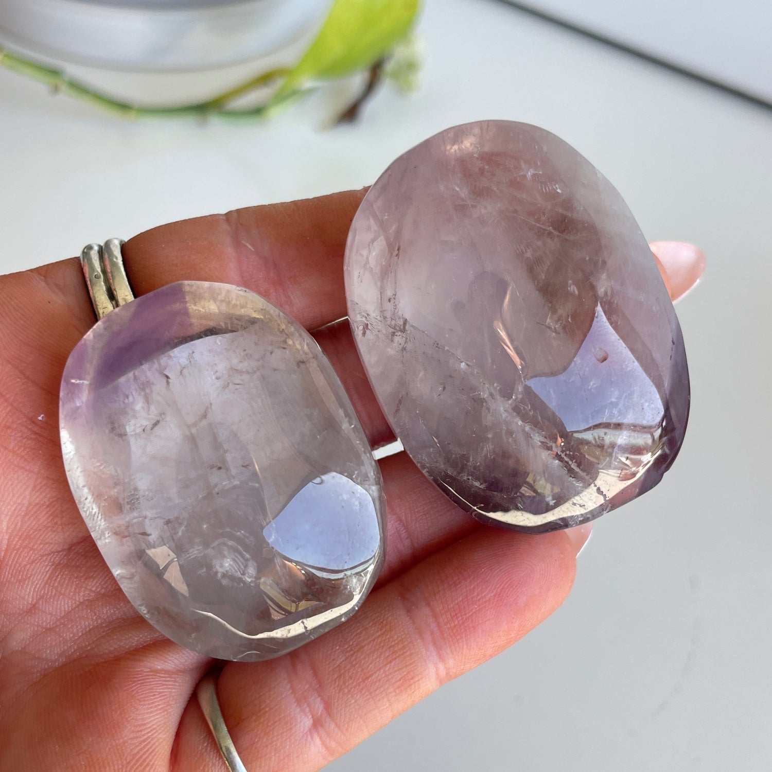 Amethyst Palmstone Small