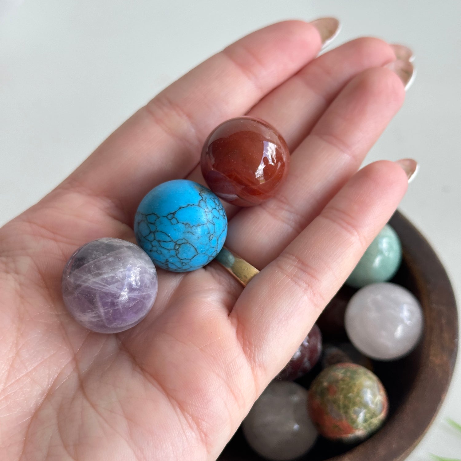 Mixed Crystal Sphere 2cm