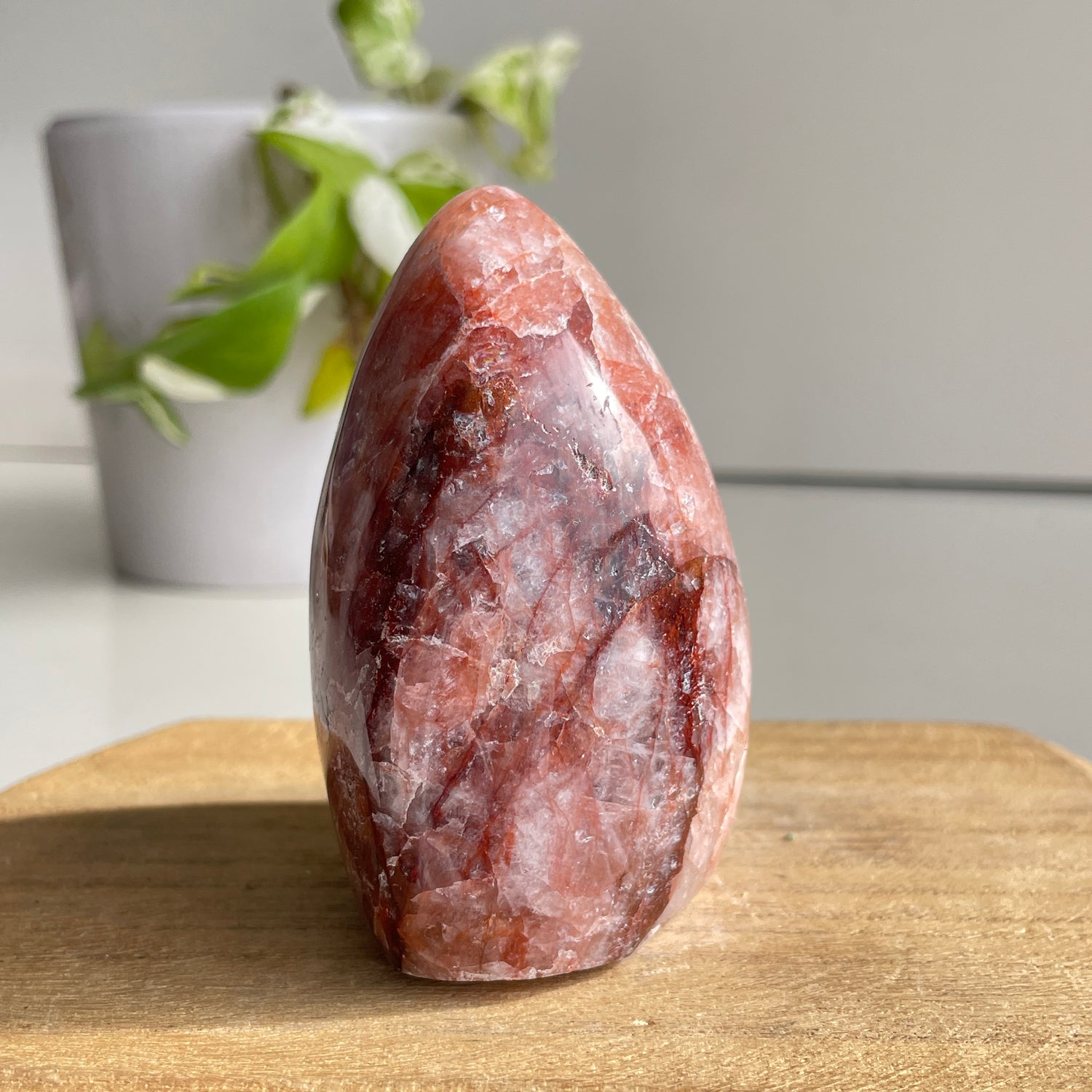 Fire Quartz Freeform 8.3cm