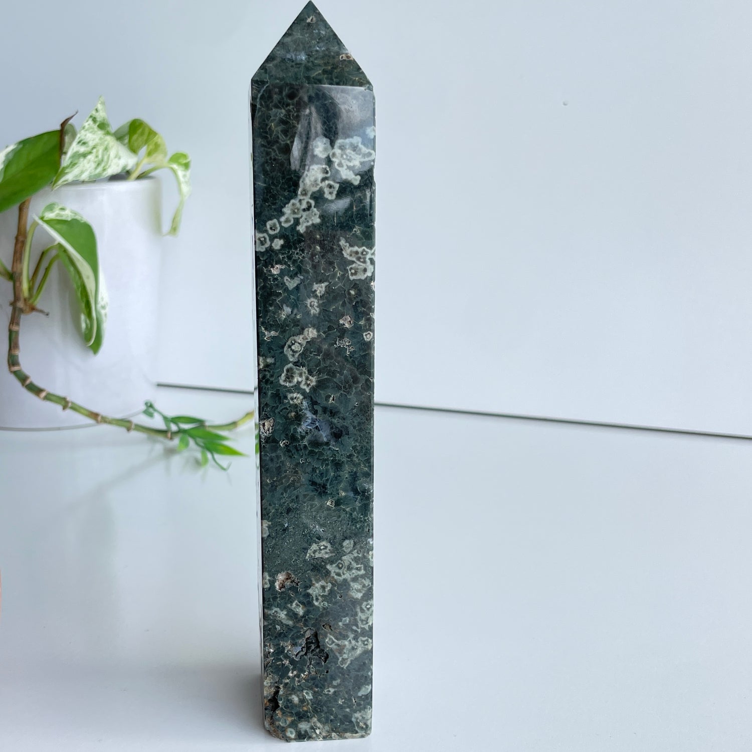 Ocean Jasper Obelisk 20.7cm