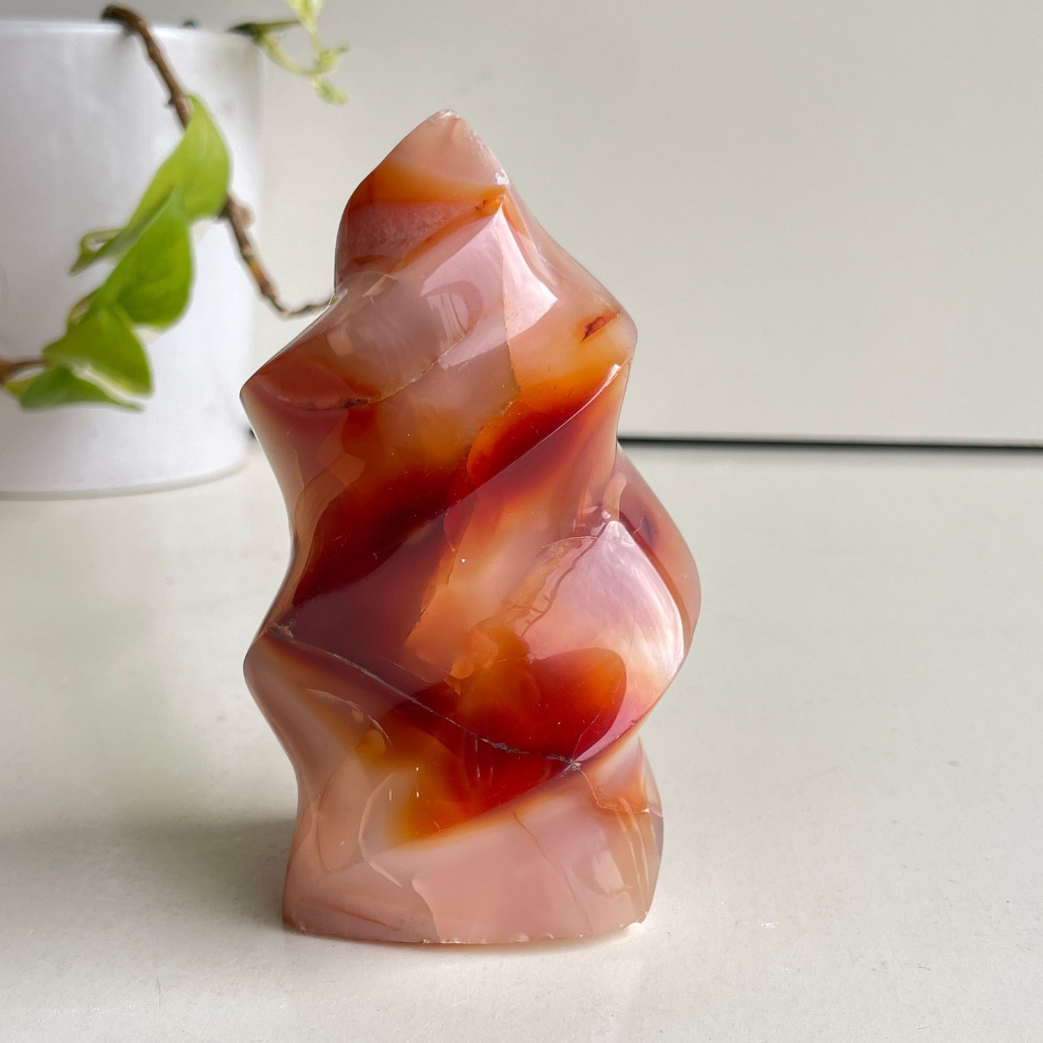 Carnelian Flame 11.2cm
