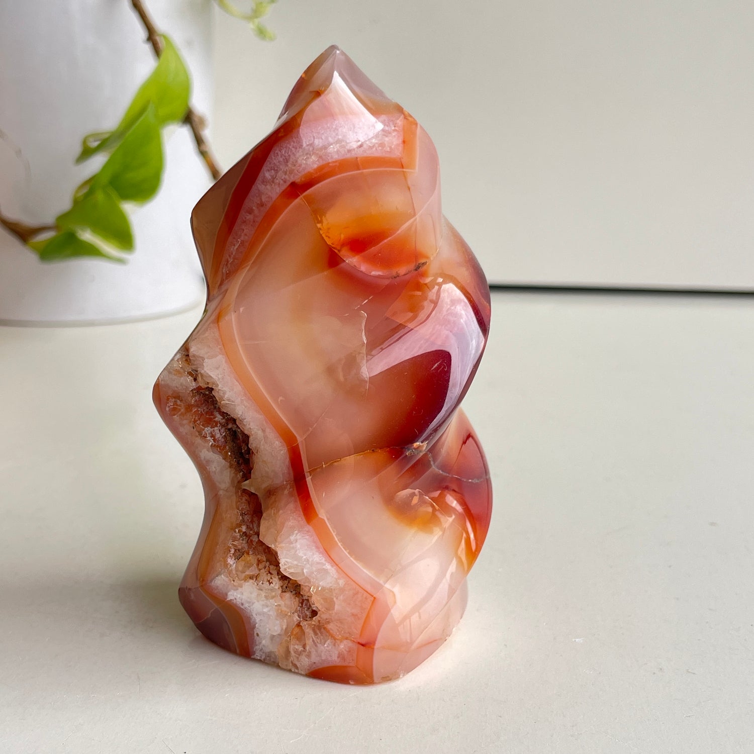 Carnelian Flame 11.2cm