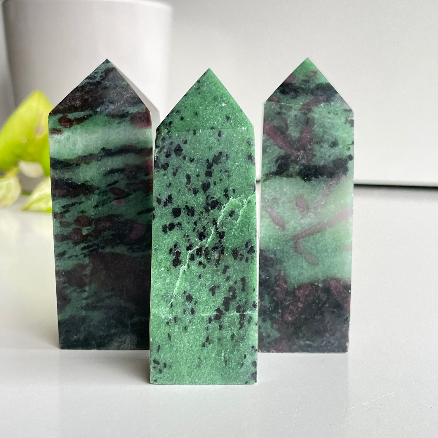 Ruby In Zoisite Obelisk Assorted