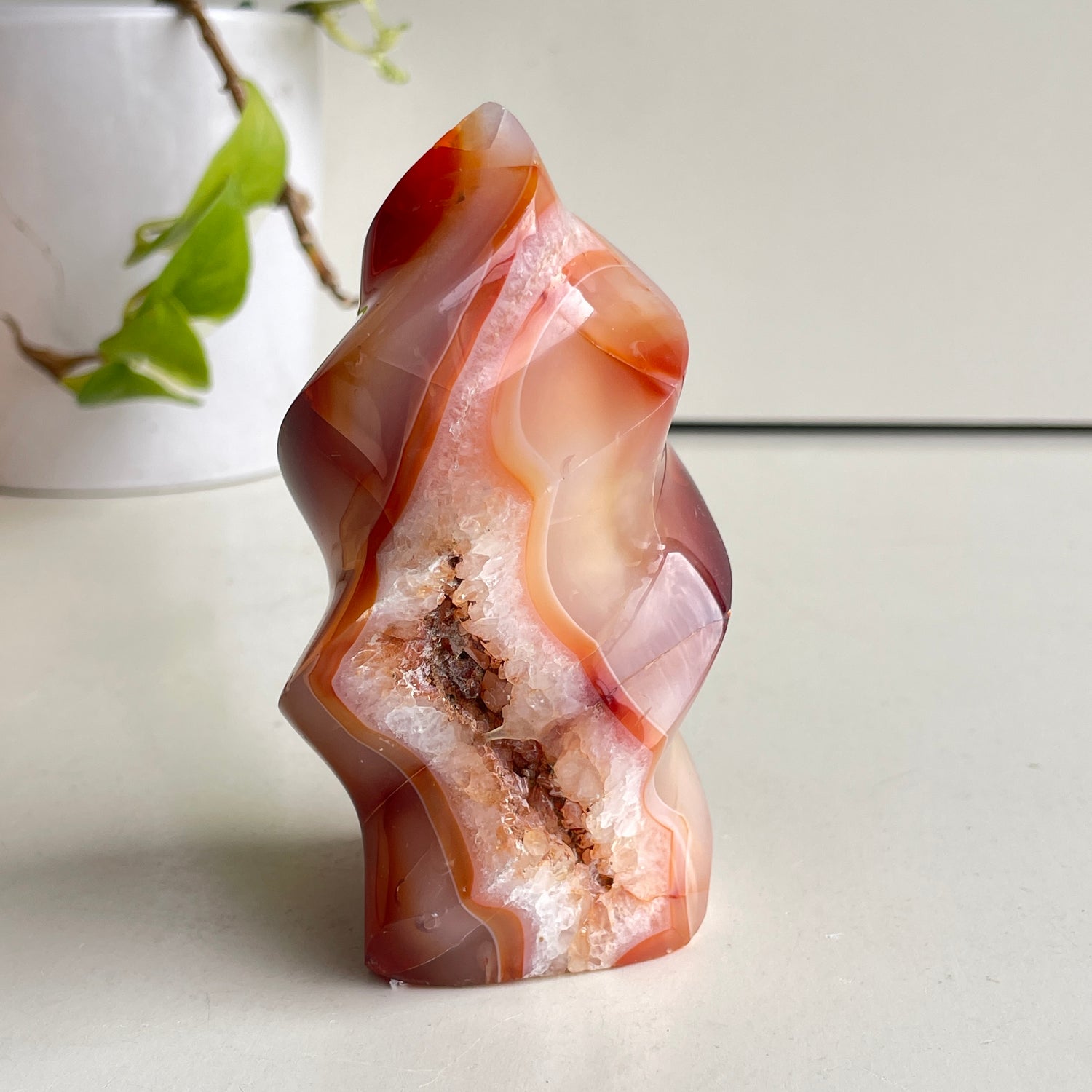 Carnelian Flame 11.2cm