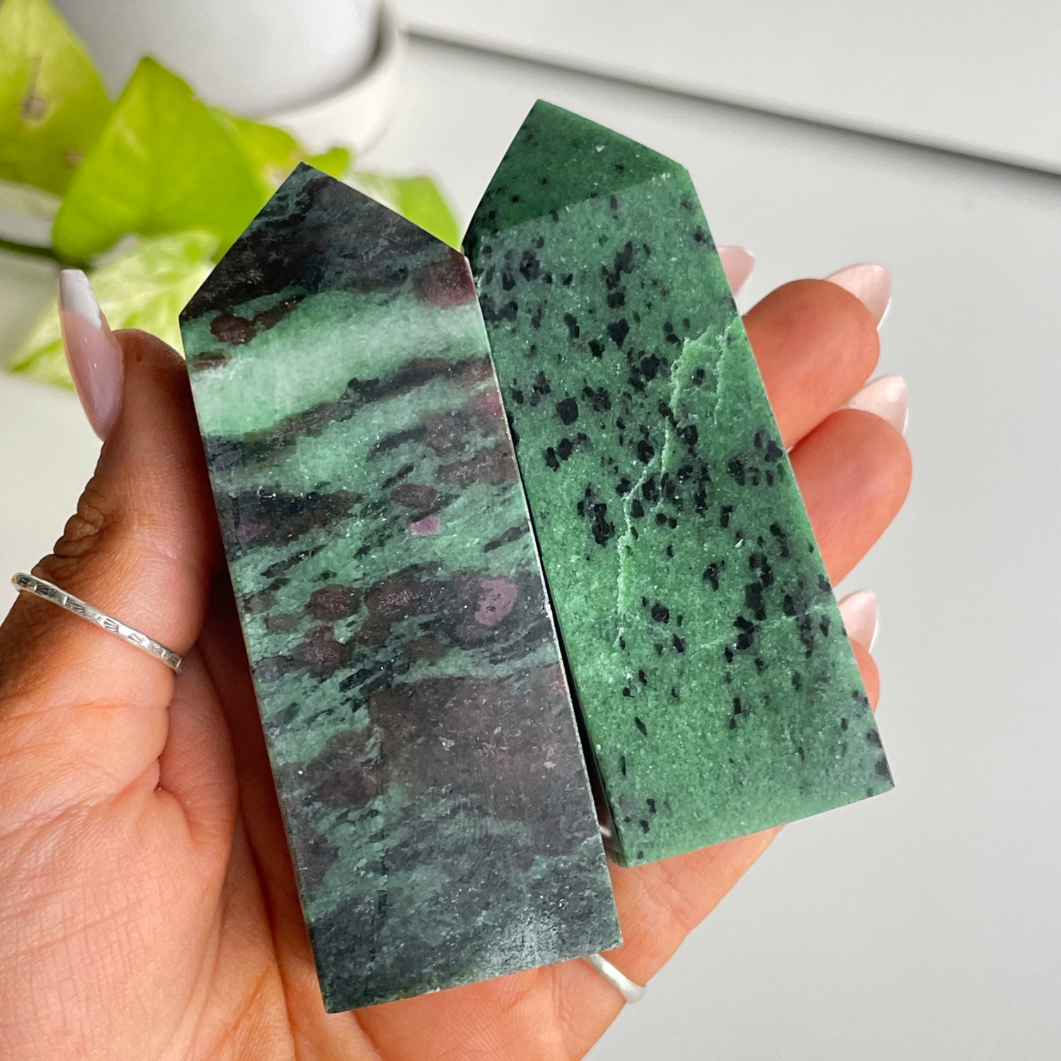 Ruby In Zoisite Obelisk Assorted