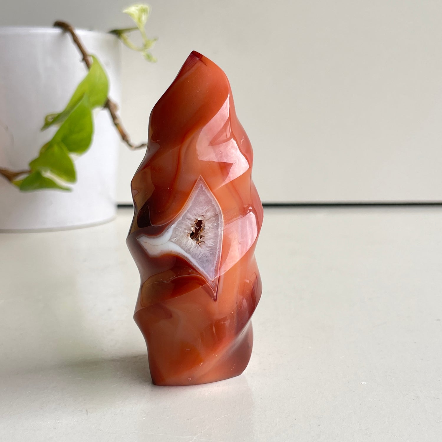 Carnelian Flame 10.1cm