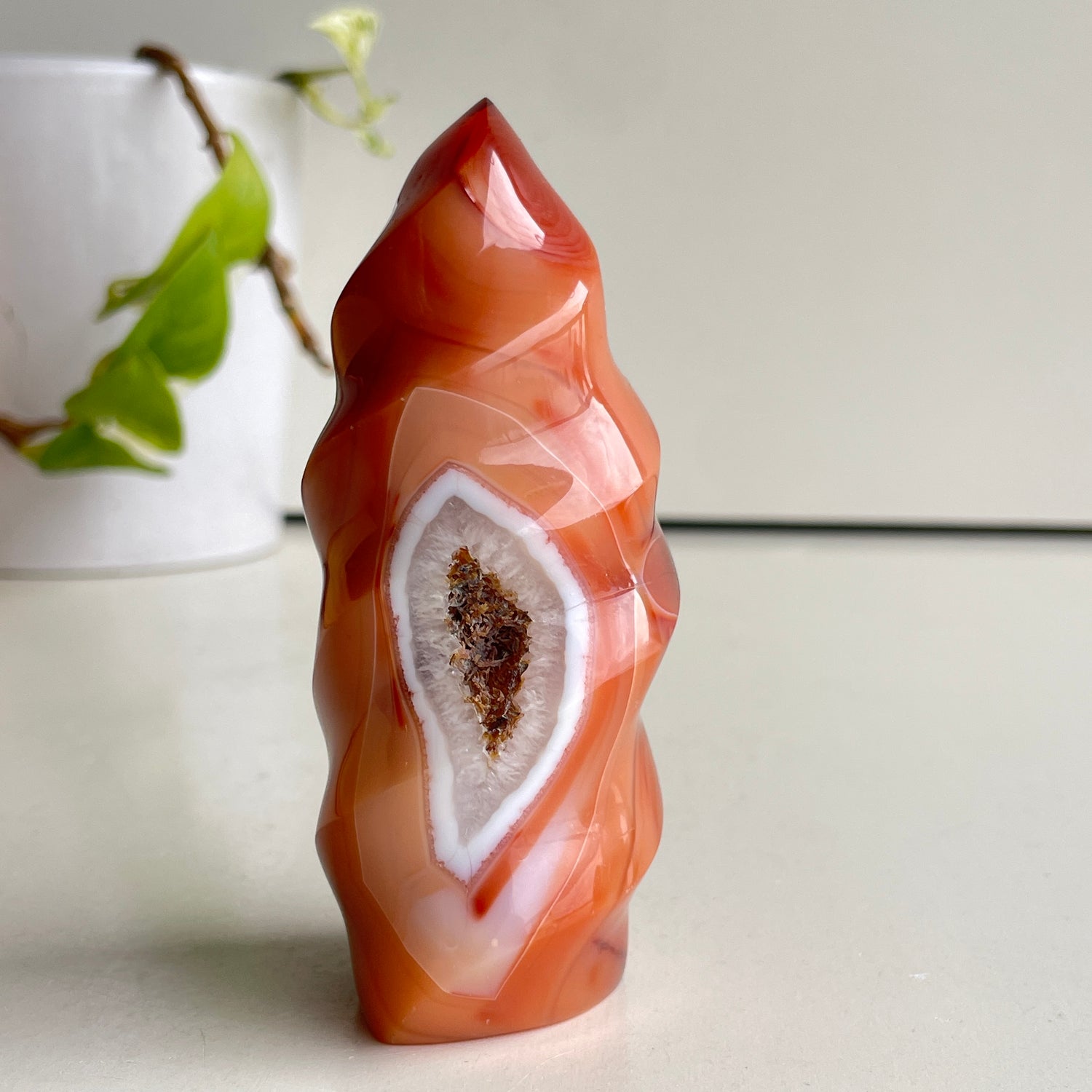 Carnelian Flame 10.1cm