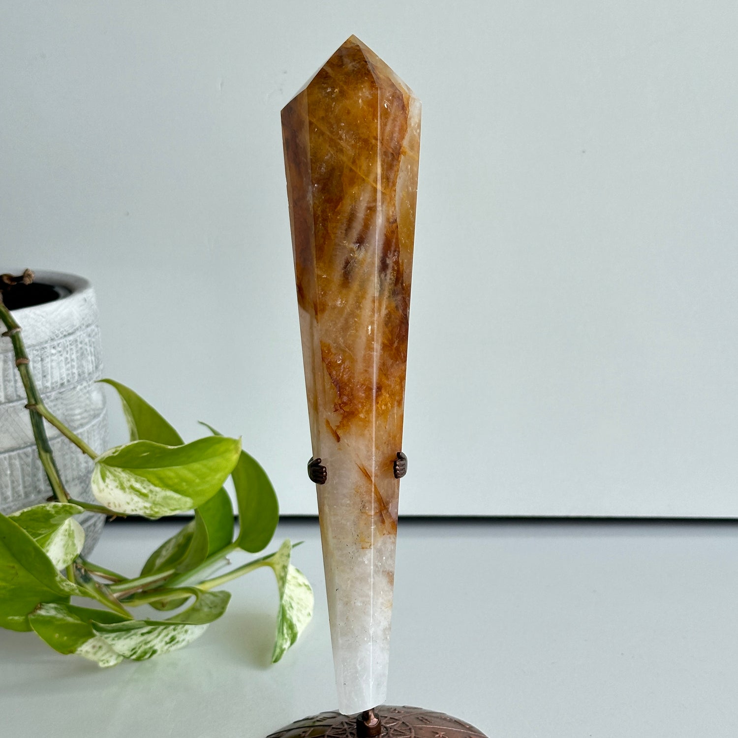 Golden Healer Quartz Wand 21cm