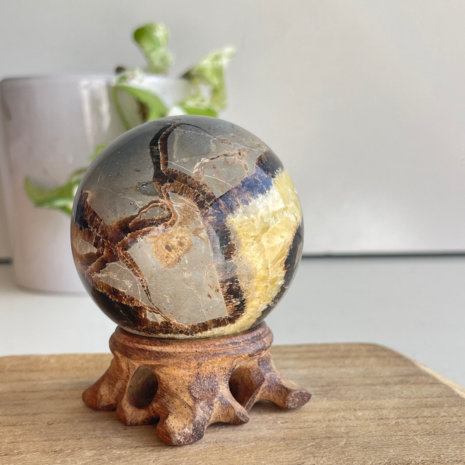 Septarian Sphere 6.1cm