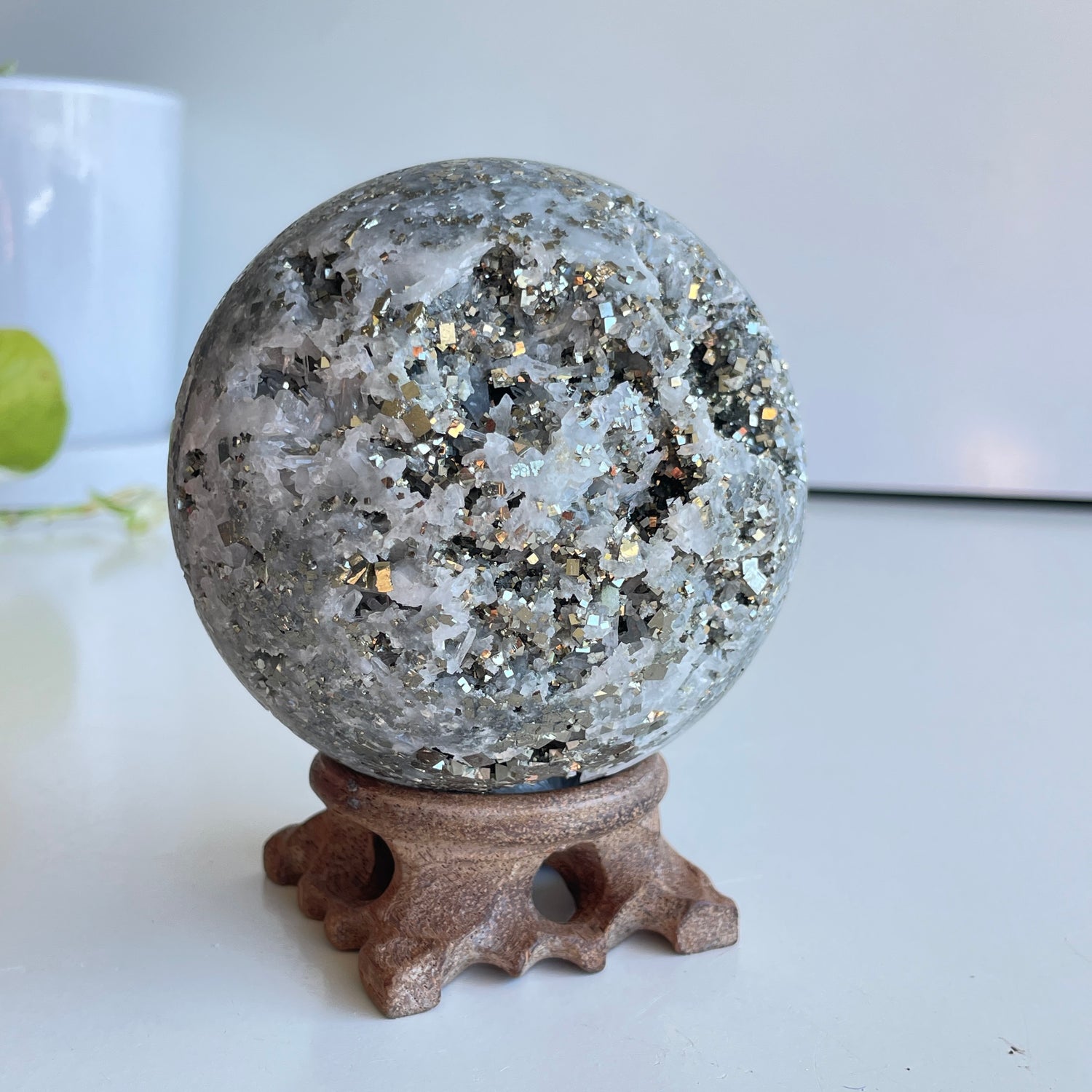 Pyrite Sphere 9.1cm