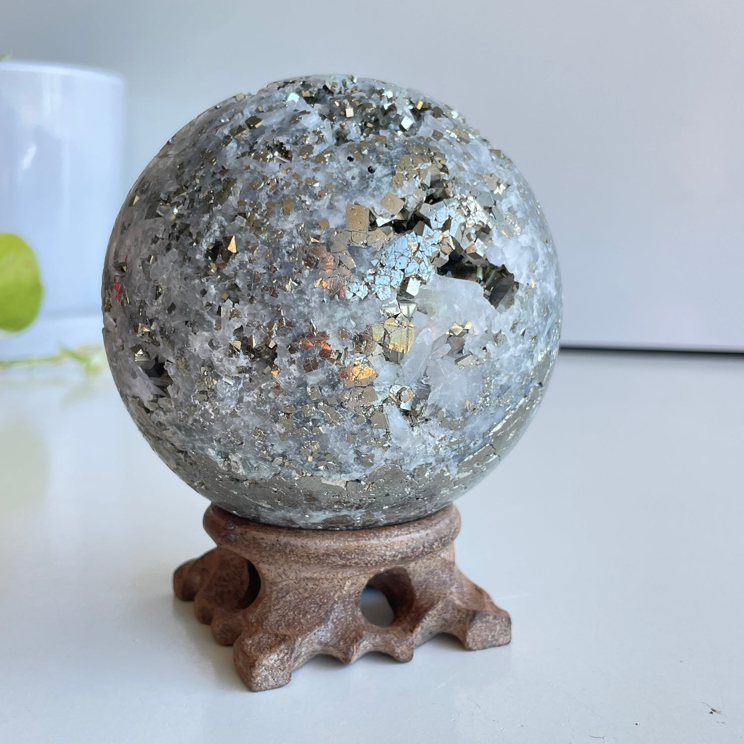 Pyrite Sphere 9.1cm