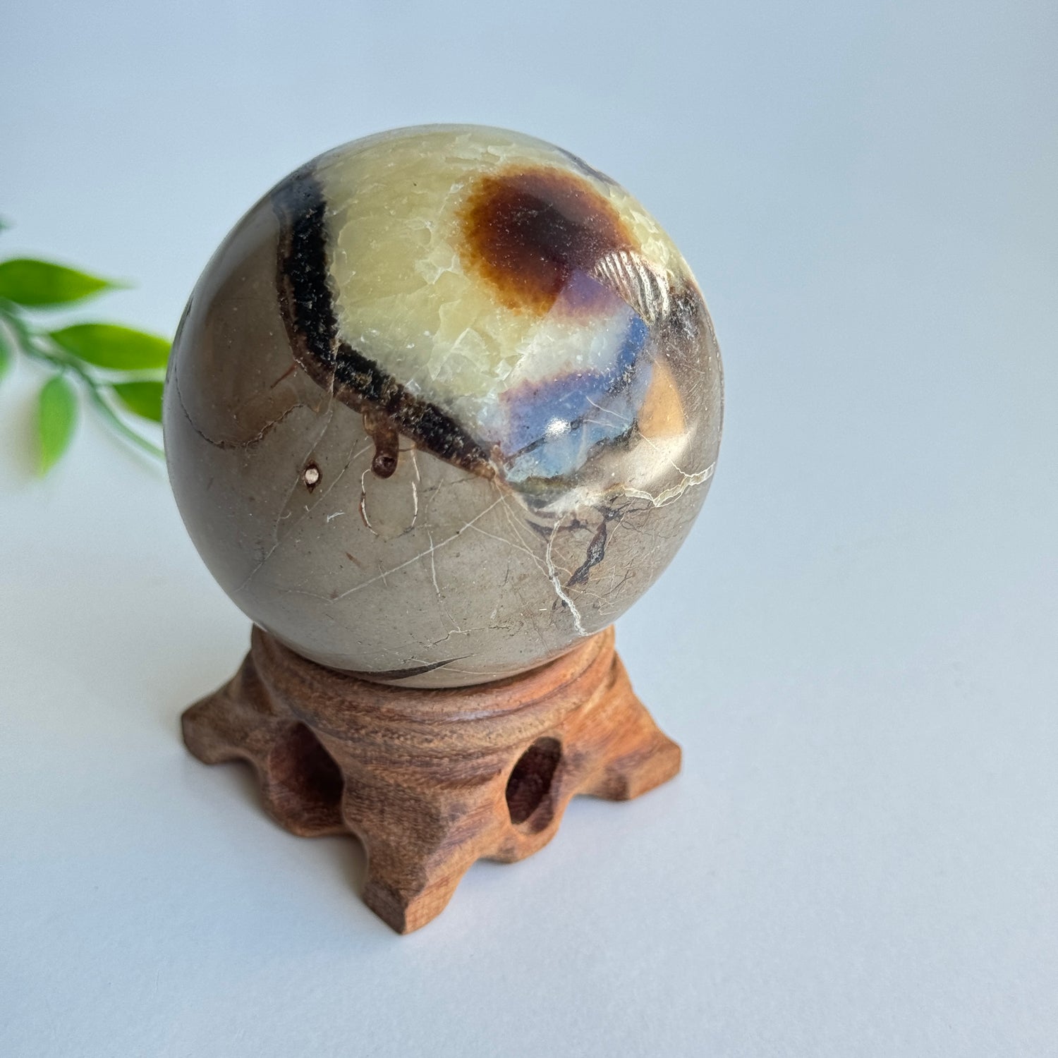 Septarian Sphere 5.8cm 003