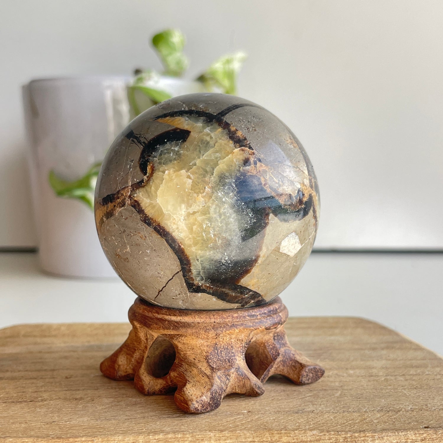 Septarian Sphere 6.1cm