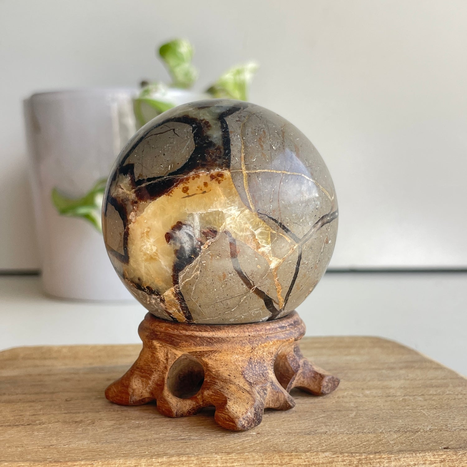 Septarian Sphere 6.1cm
