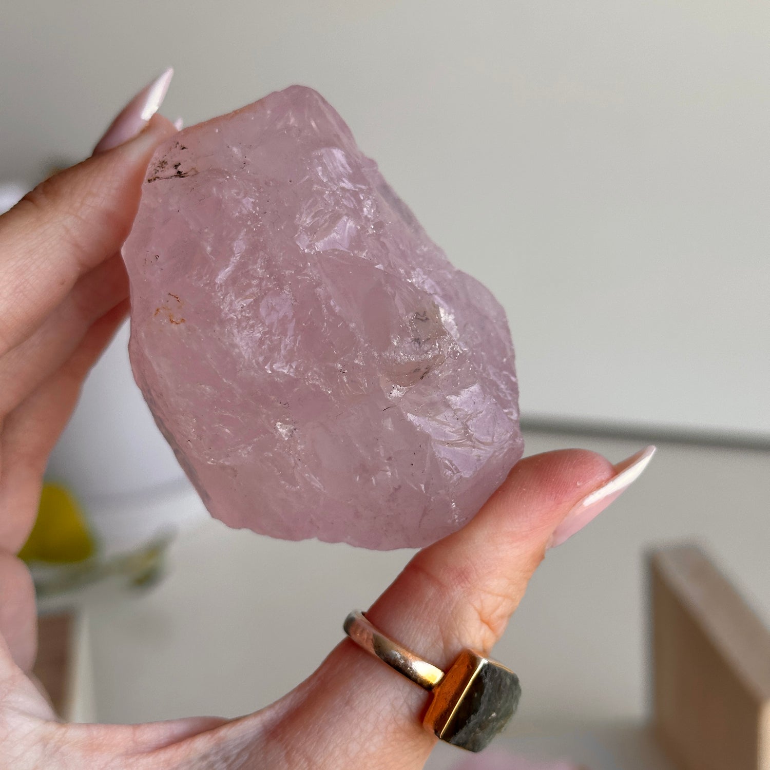 Rose Quartz Chunk Lge