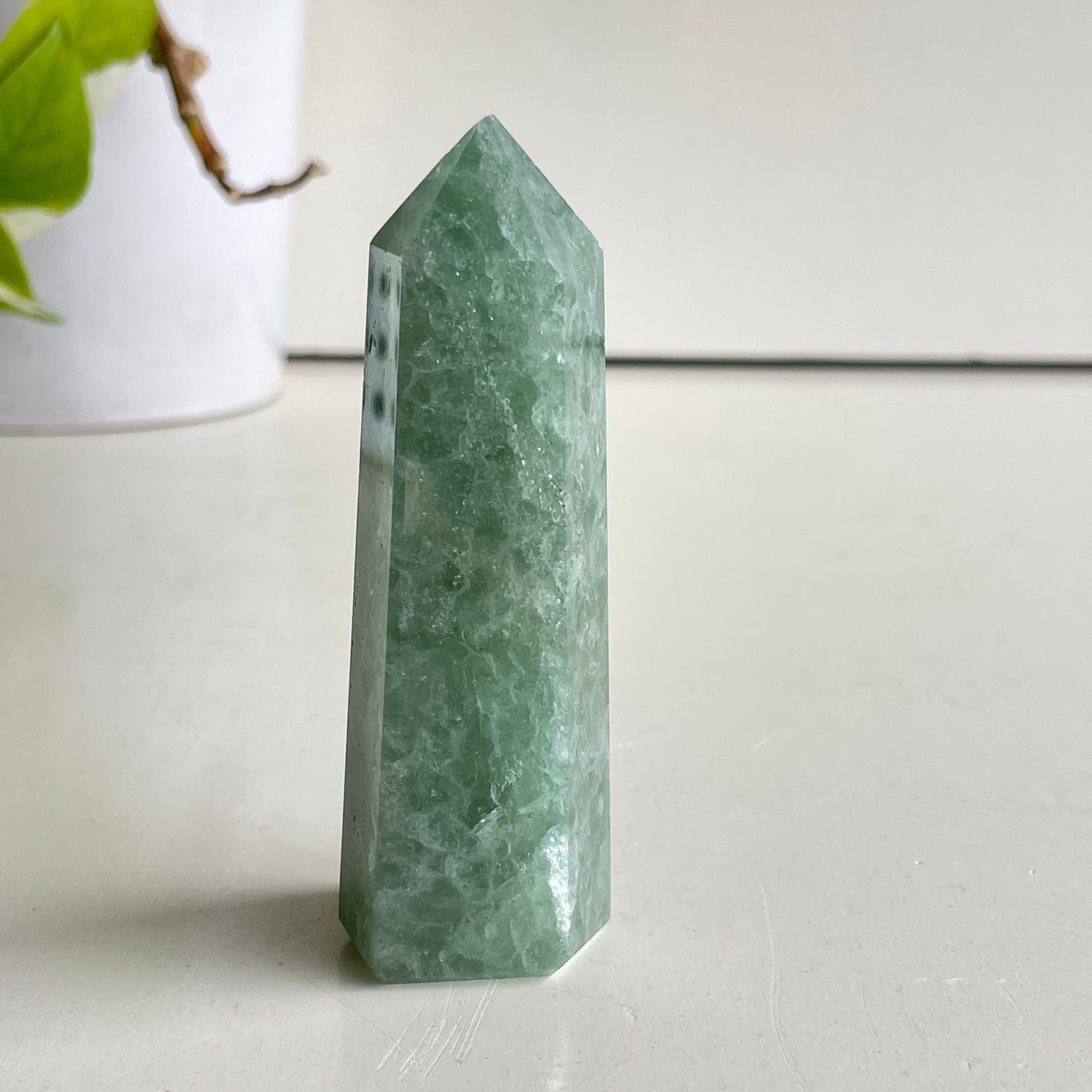 Green Aventurine Generator 8.8cm - CHIPPED