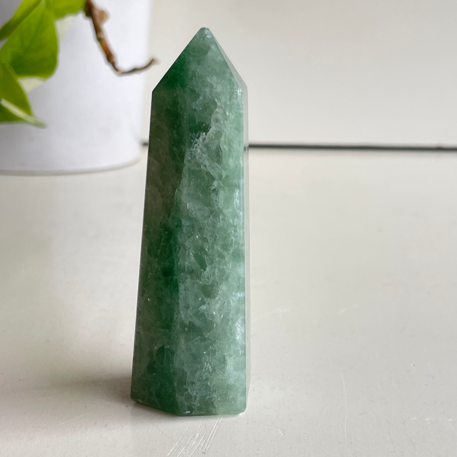 Green Aventurine Generator 8.8cm - CHIPPED