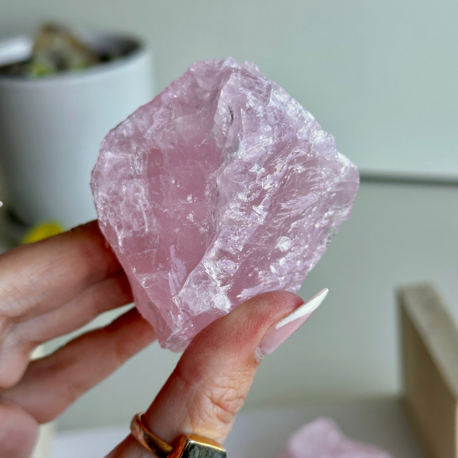Rose Quartz Chunk XL