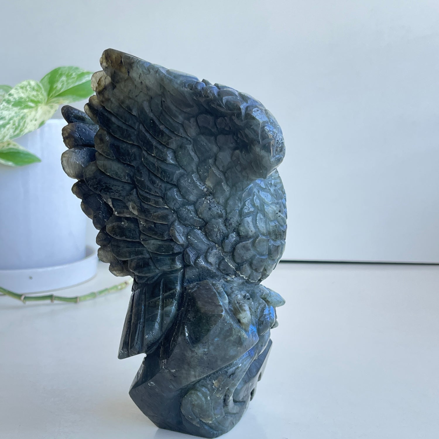 Labradorite Owl