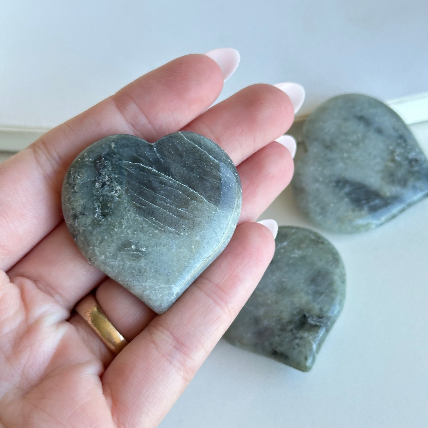 Labradorite Heart 4cm