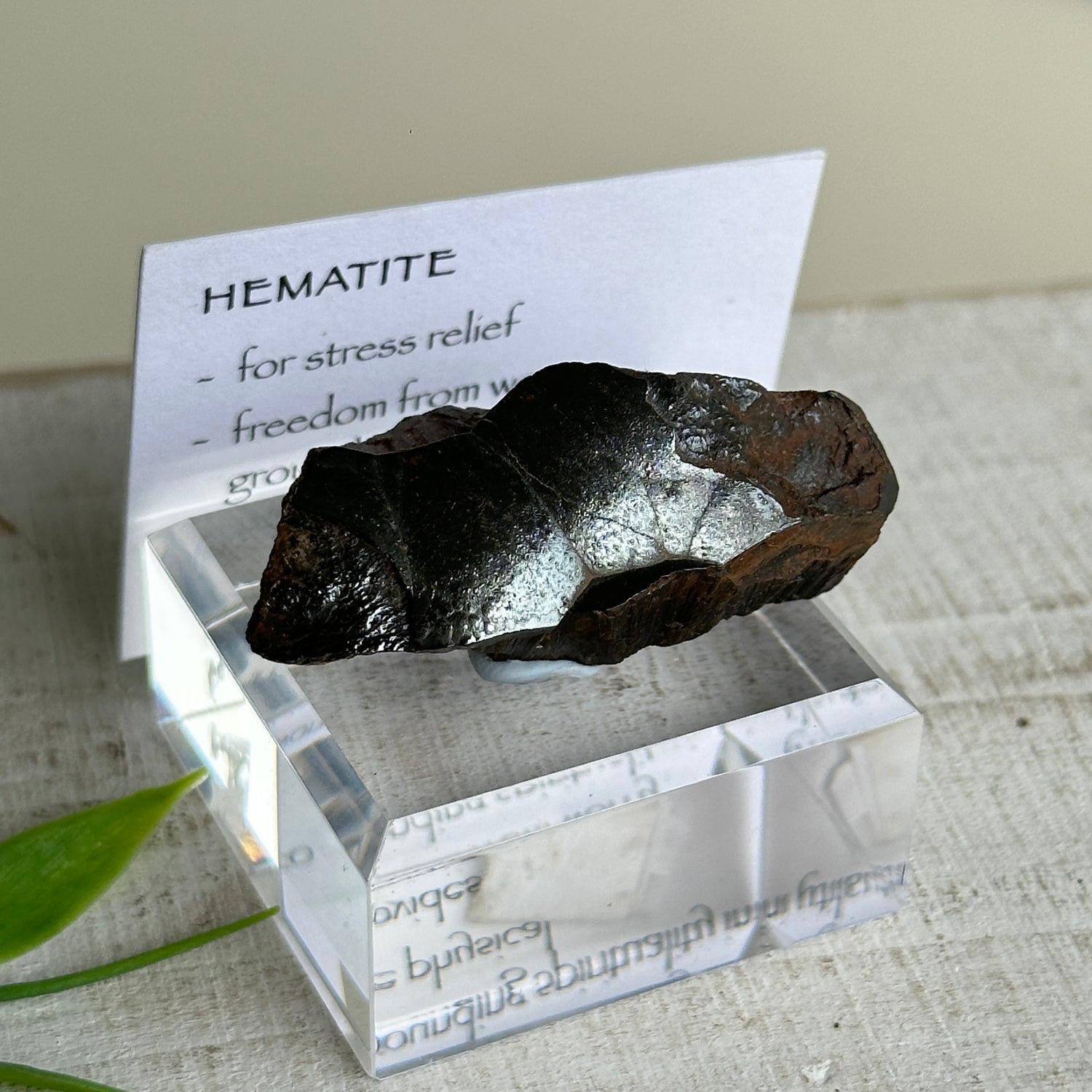 Hematite Rough Pc