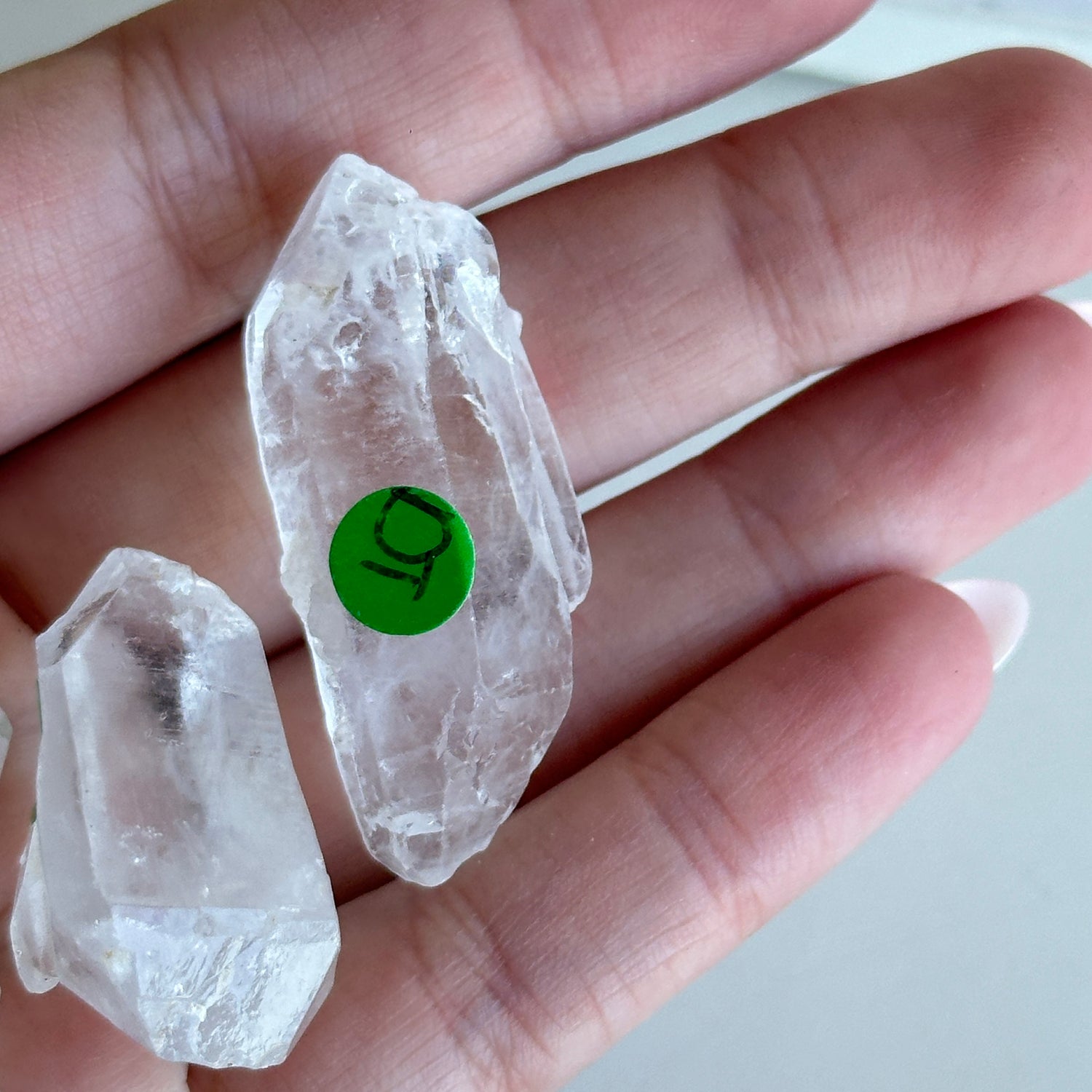 Clear Quartz Natural Double Terminated Points