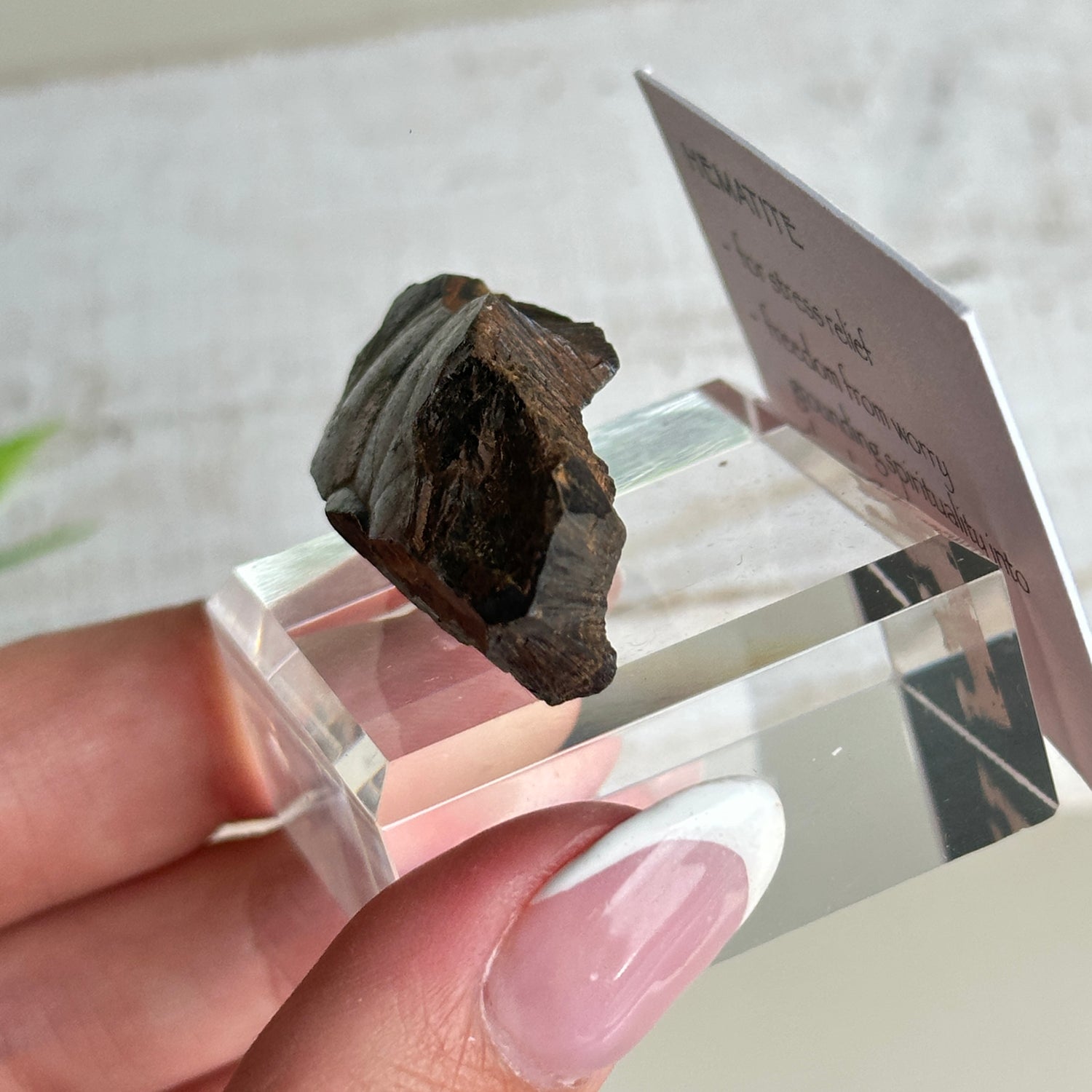 Hematite Rough Pc