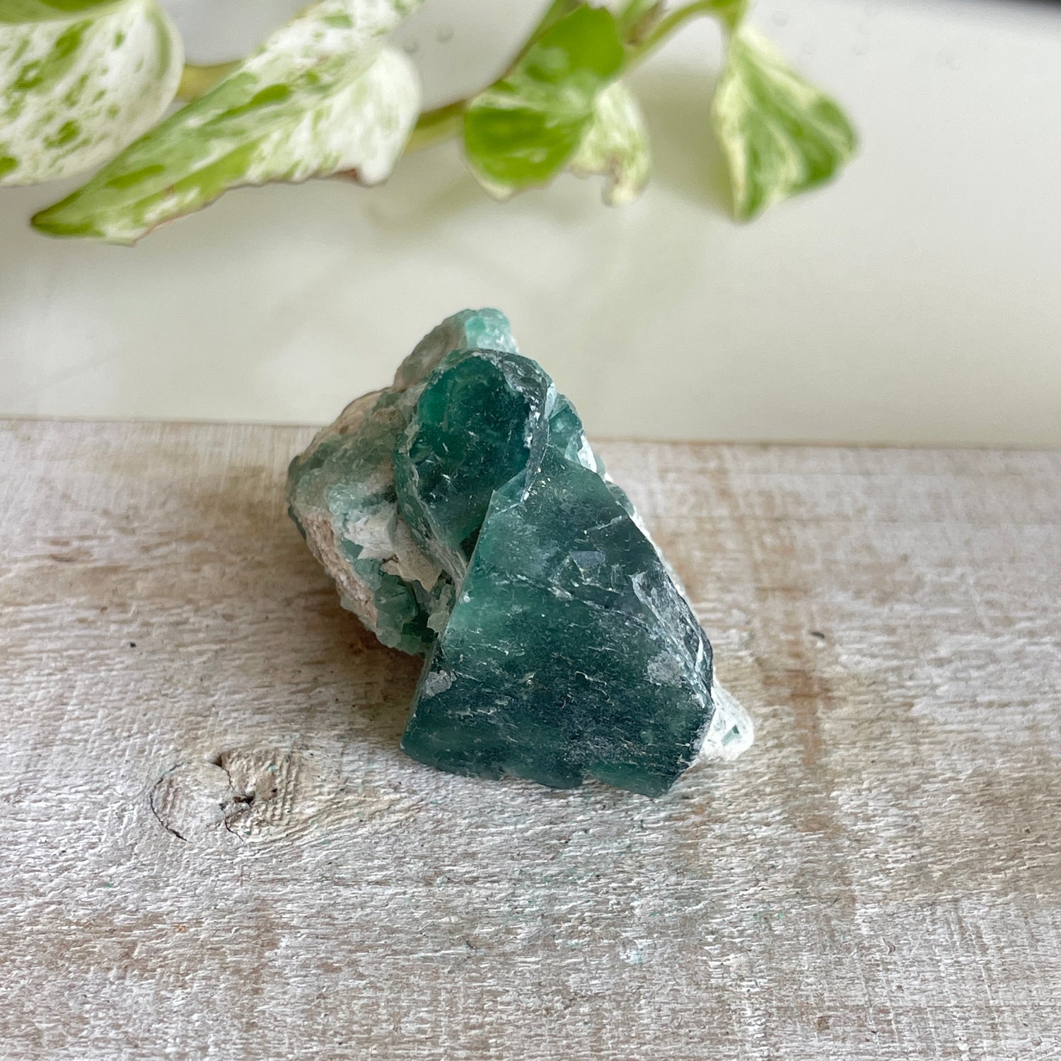 Cubic Fluorite Cluster 72g