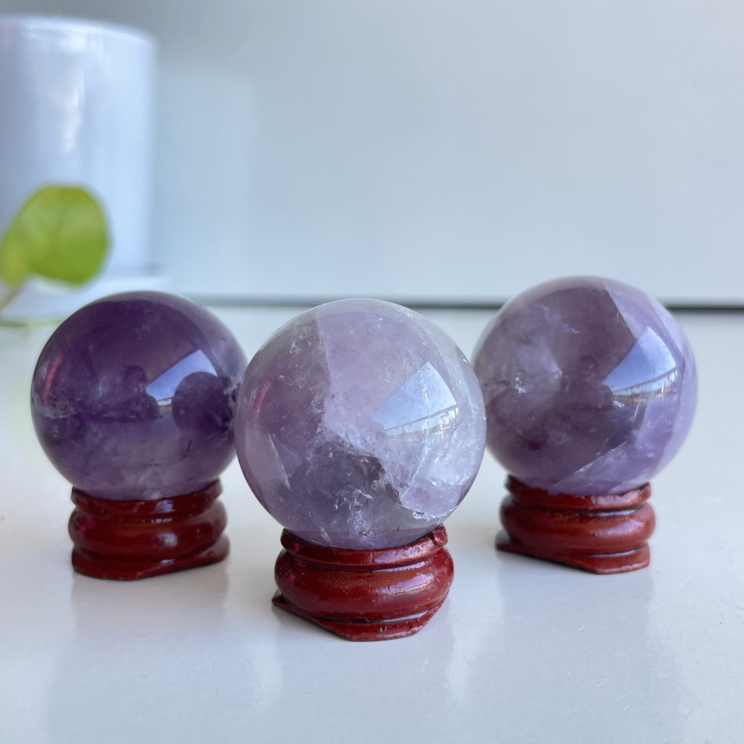 Amethyst Sphere 3 - 3.5cm