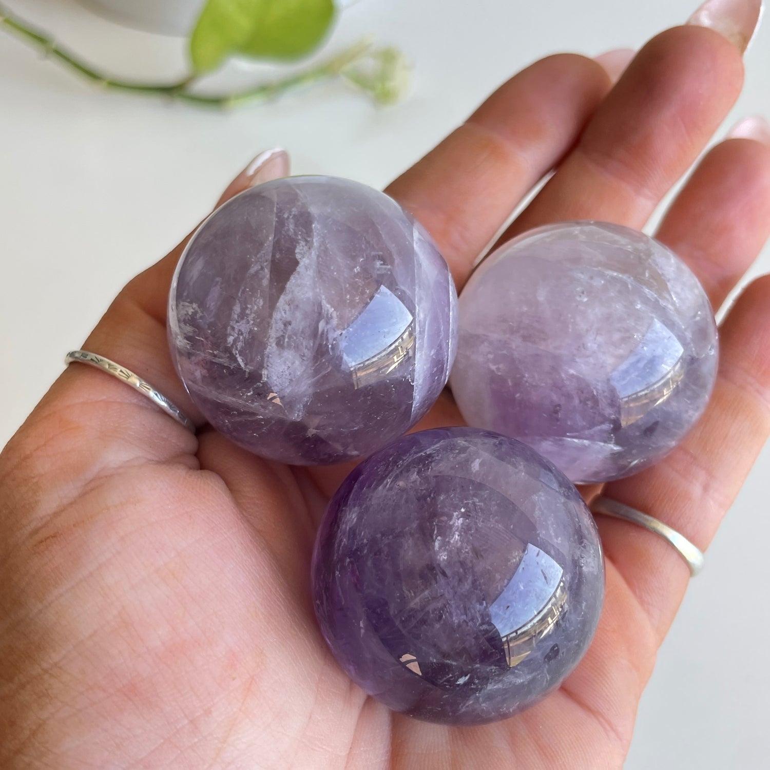 Amethyst Sphere 3 - 3.5cm