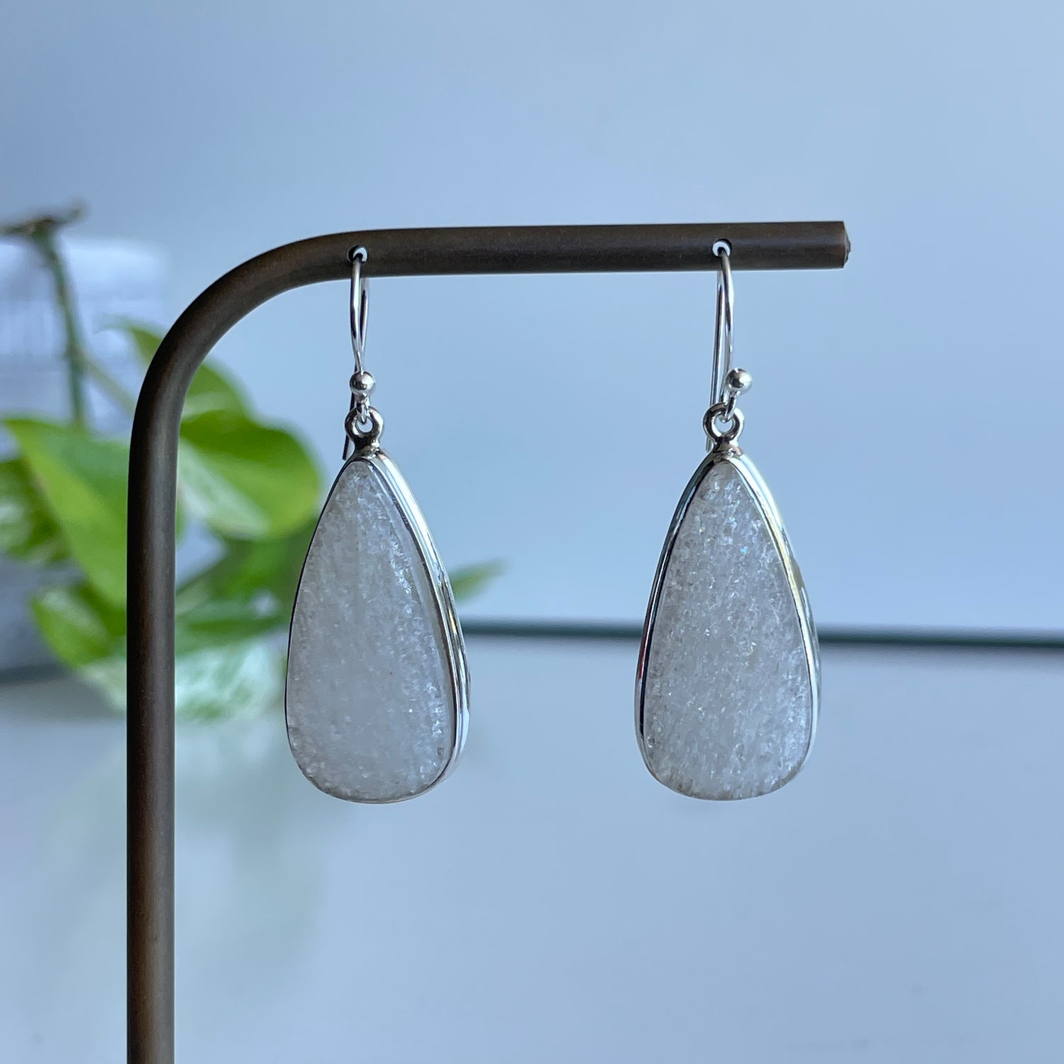 Moonstone Teardrop Earrings