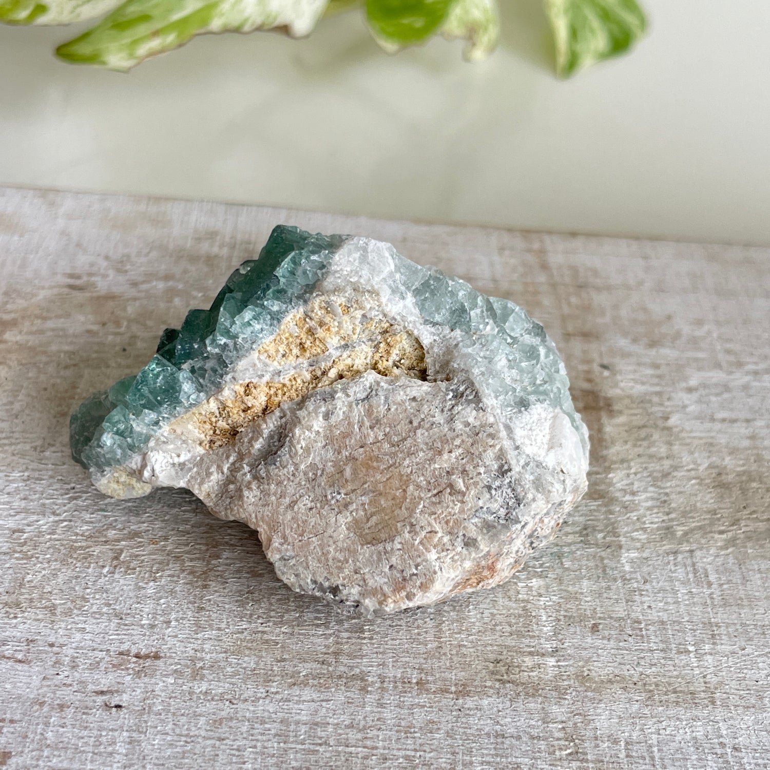 Cubic Fluorite Cluster 76g