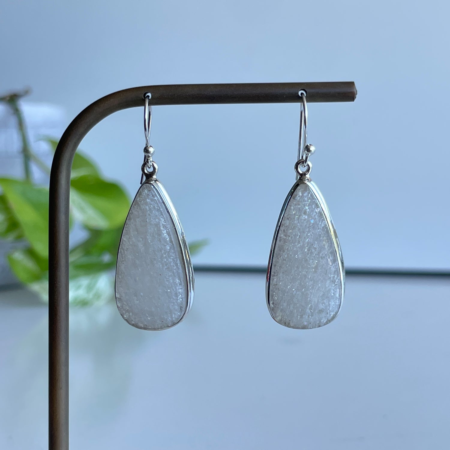 Moonstone Teardrop Earrings