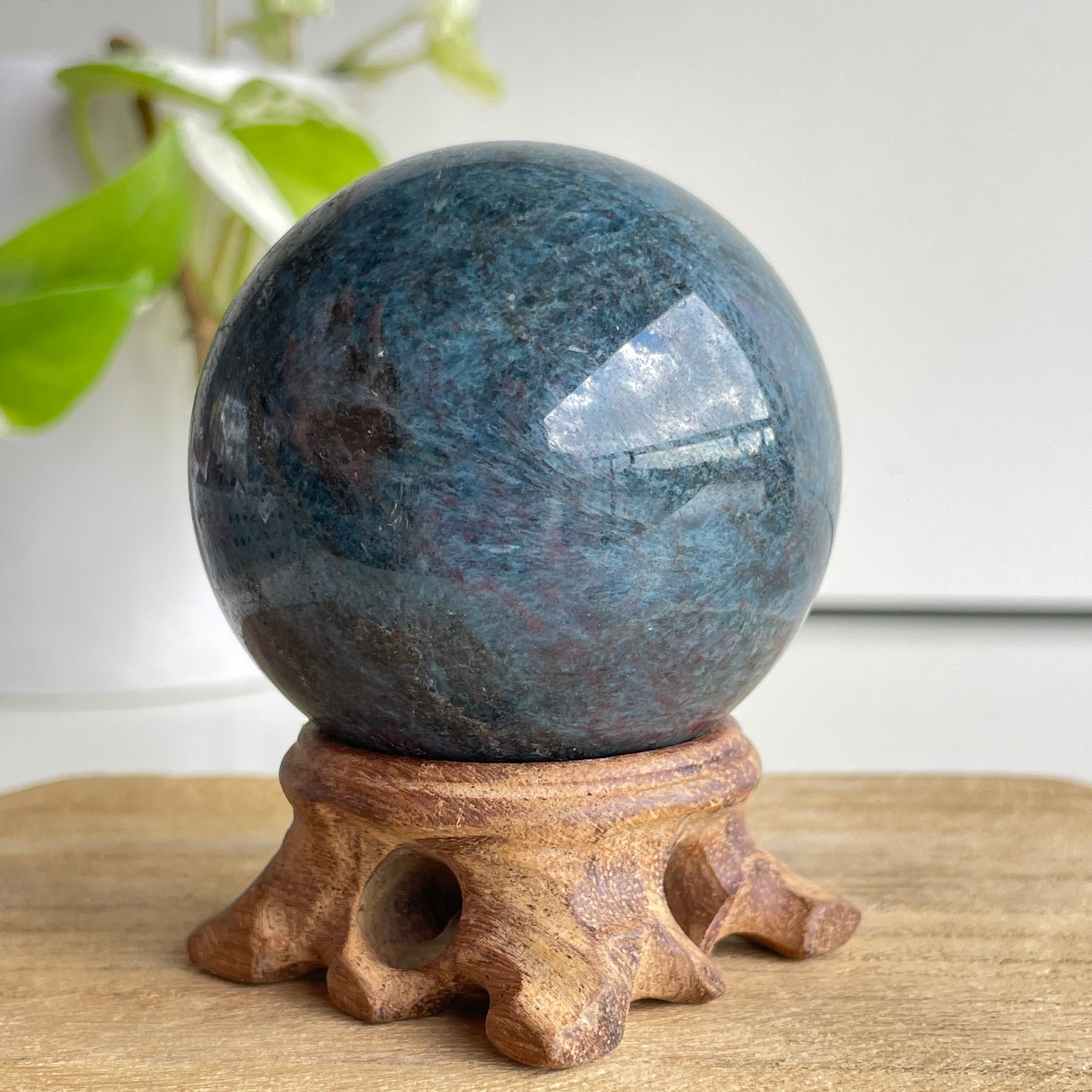 Ruby in Kyanite Sphere 5.7cm