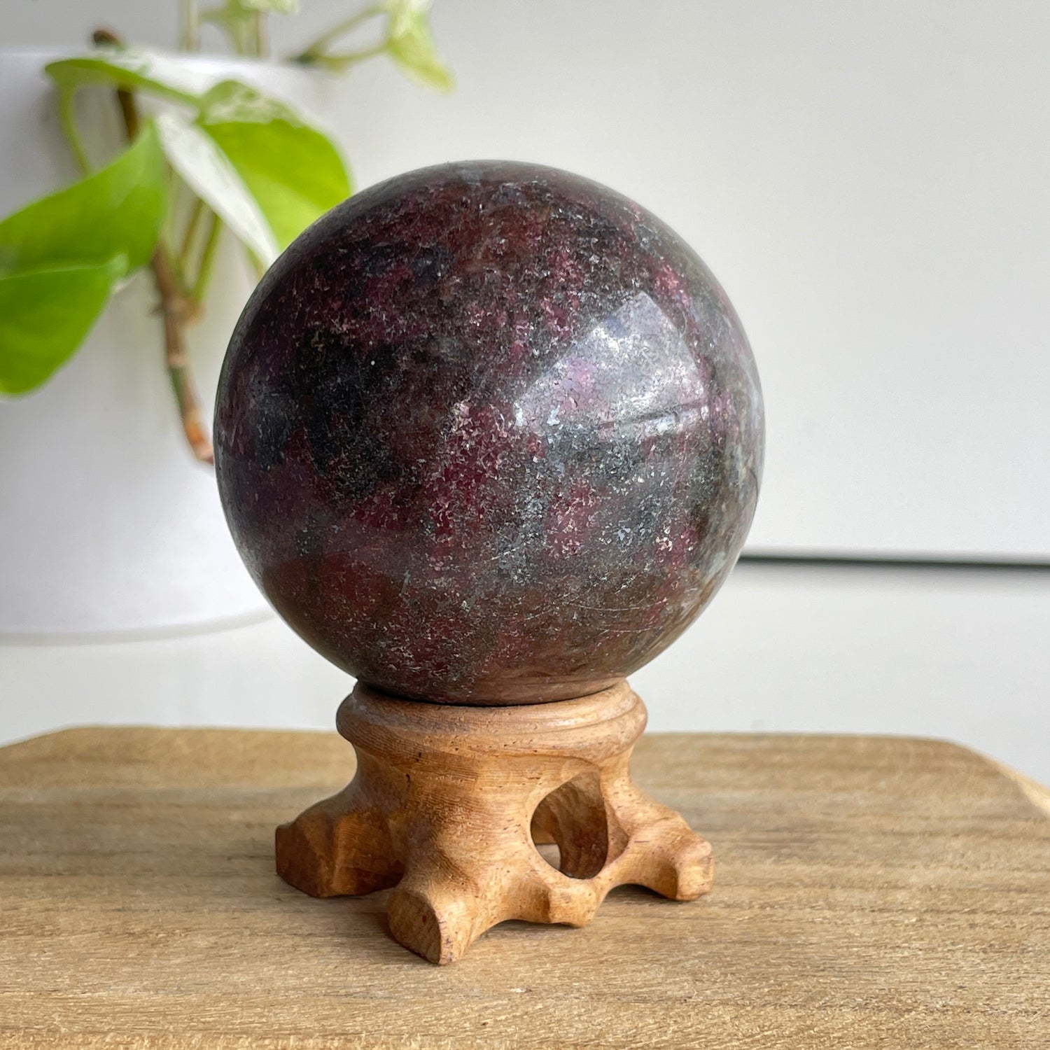 Ruby in Kyanite Sphere 5.9cm