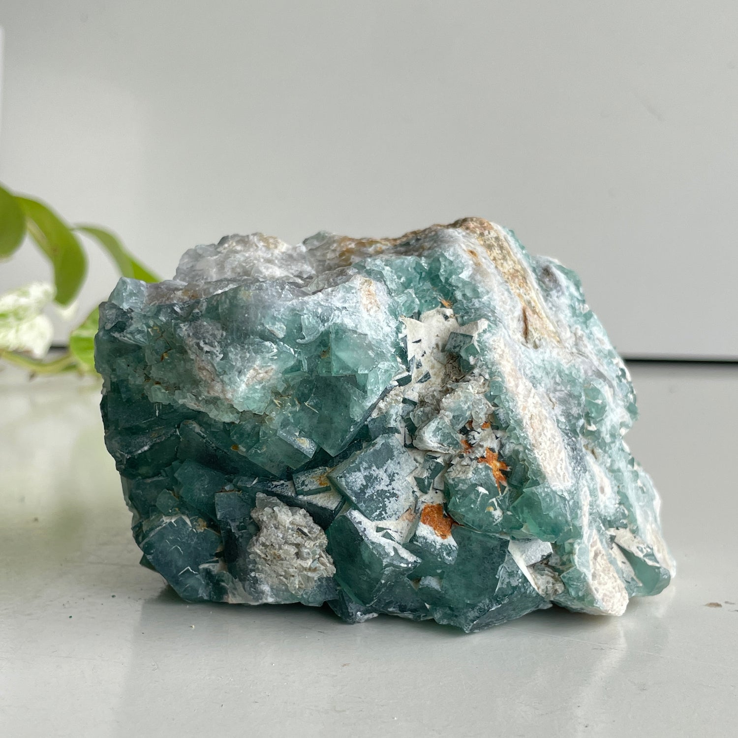 Cubic Fluorite Cluster 1.050kg
