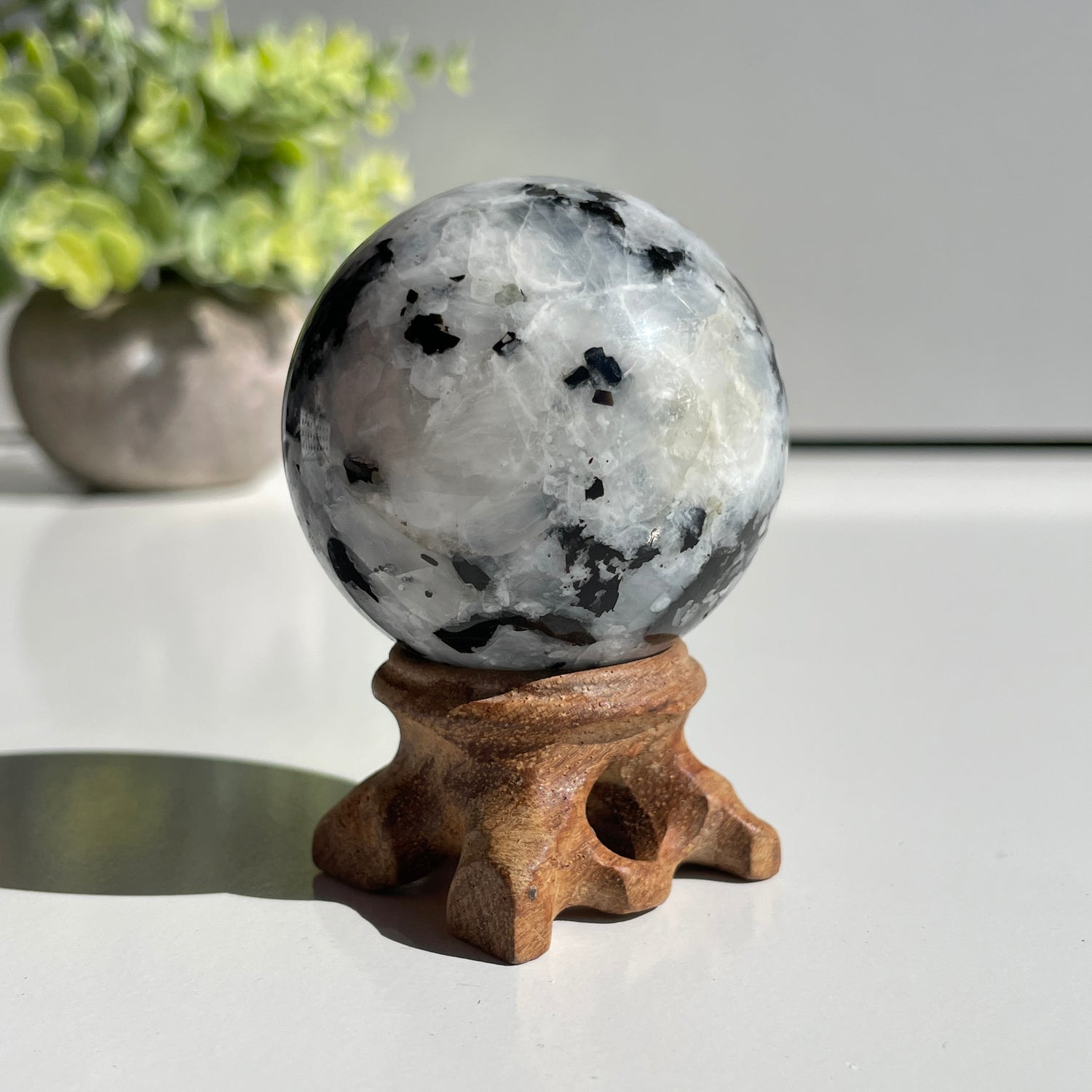 Moonstone Sphere 4.9cm