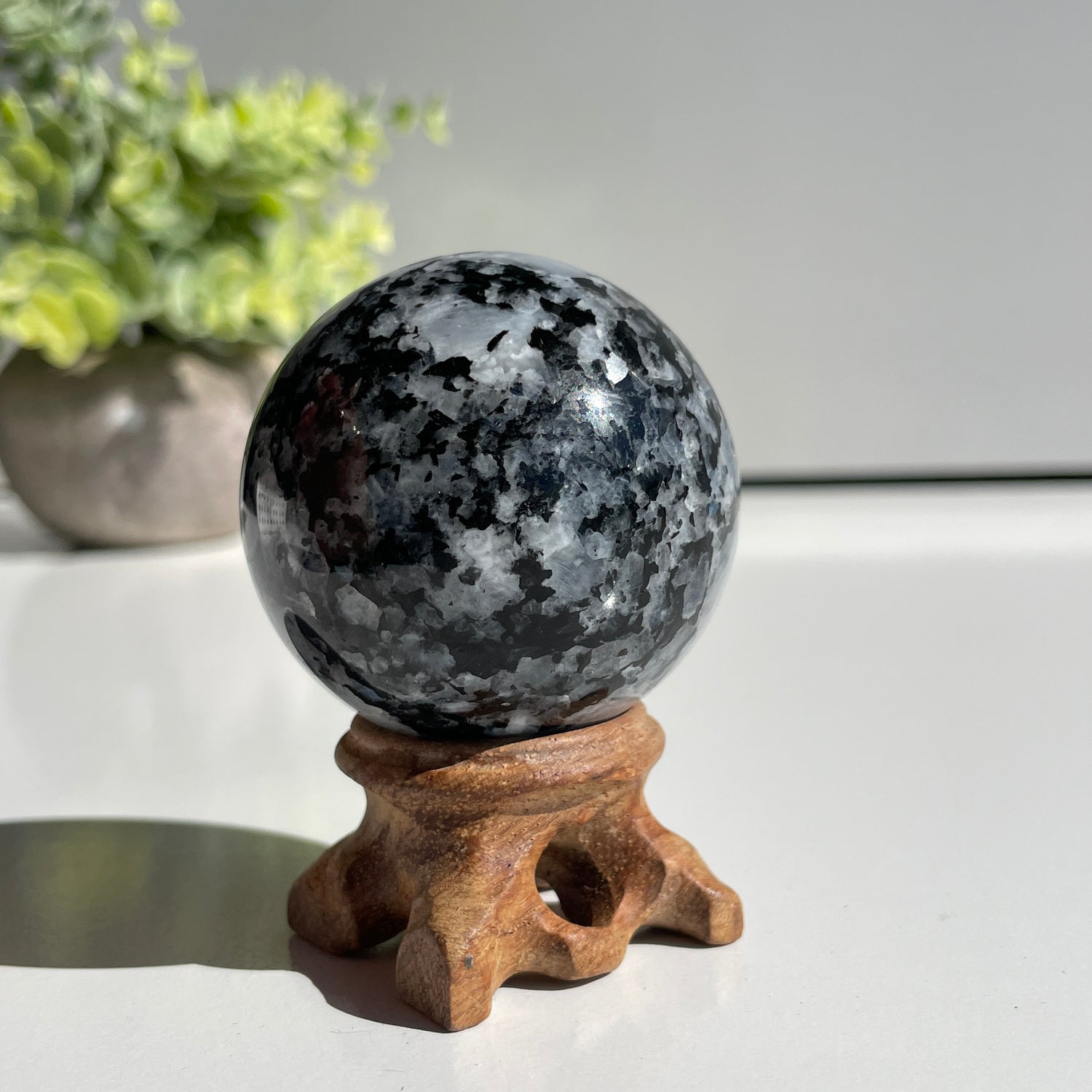 Moonstone Sphere 4.9cm