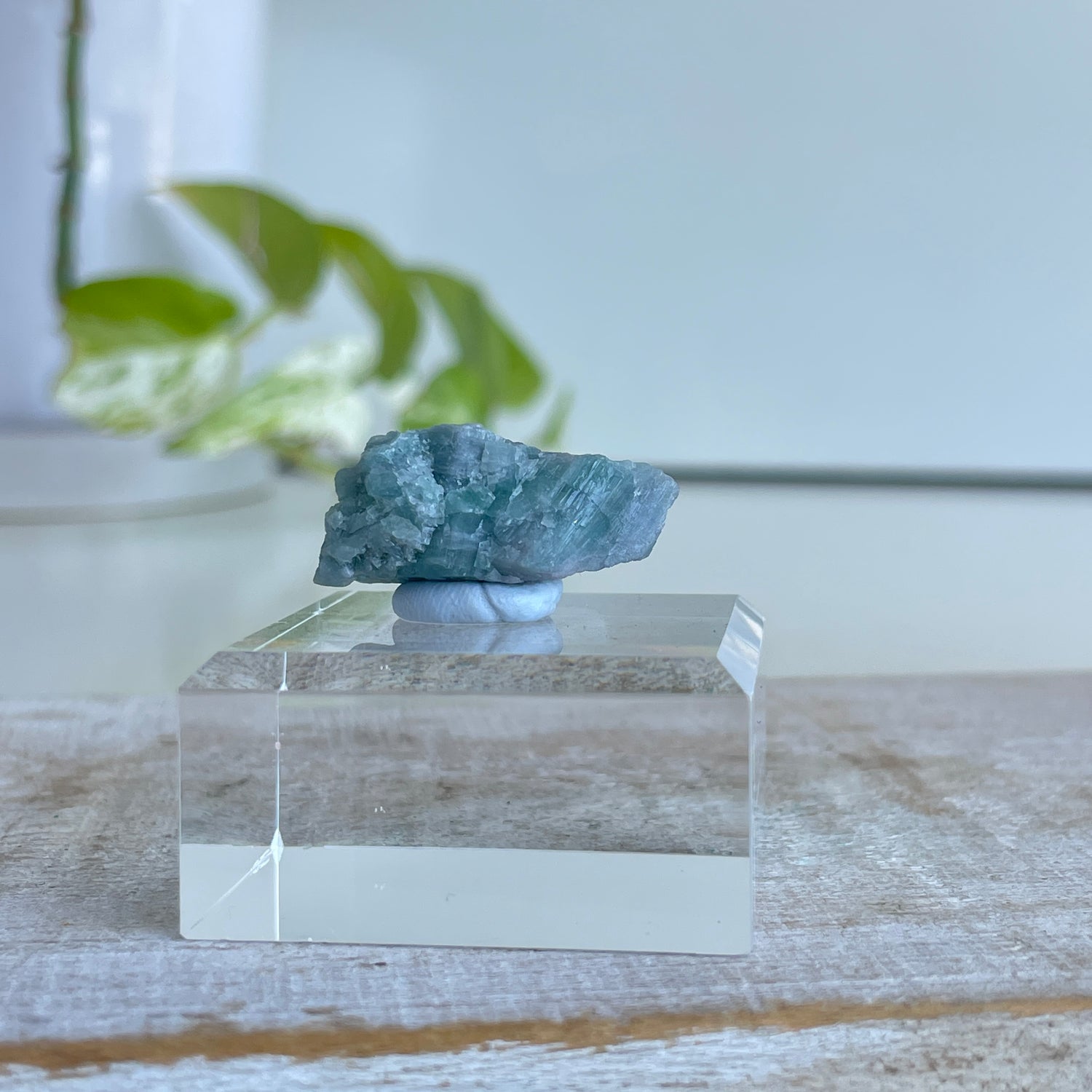 Blue Tourmaline Cluster 7.28g