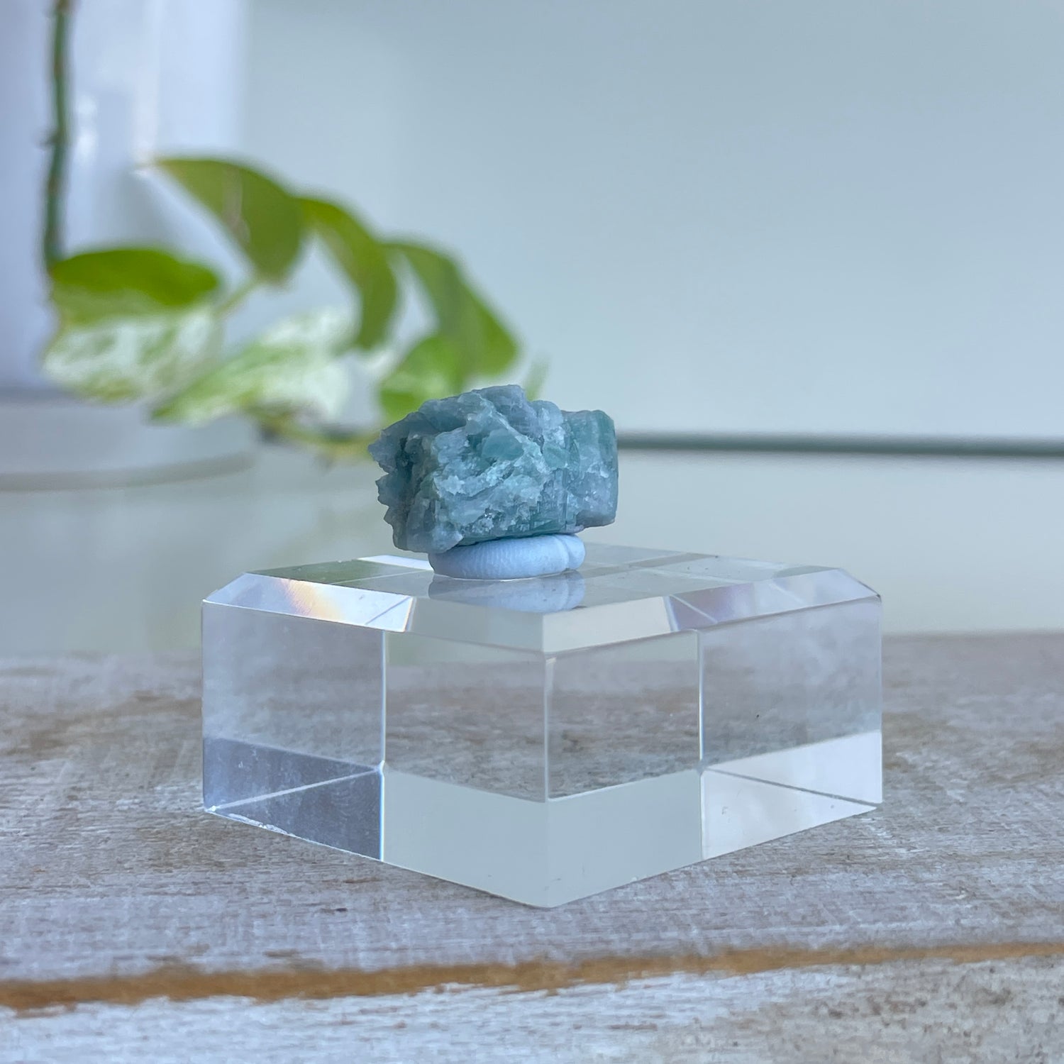 Blue Tourmaline Cluster 7.28g