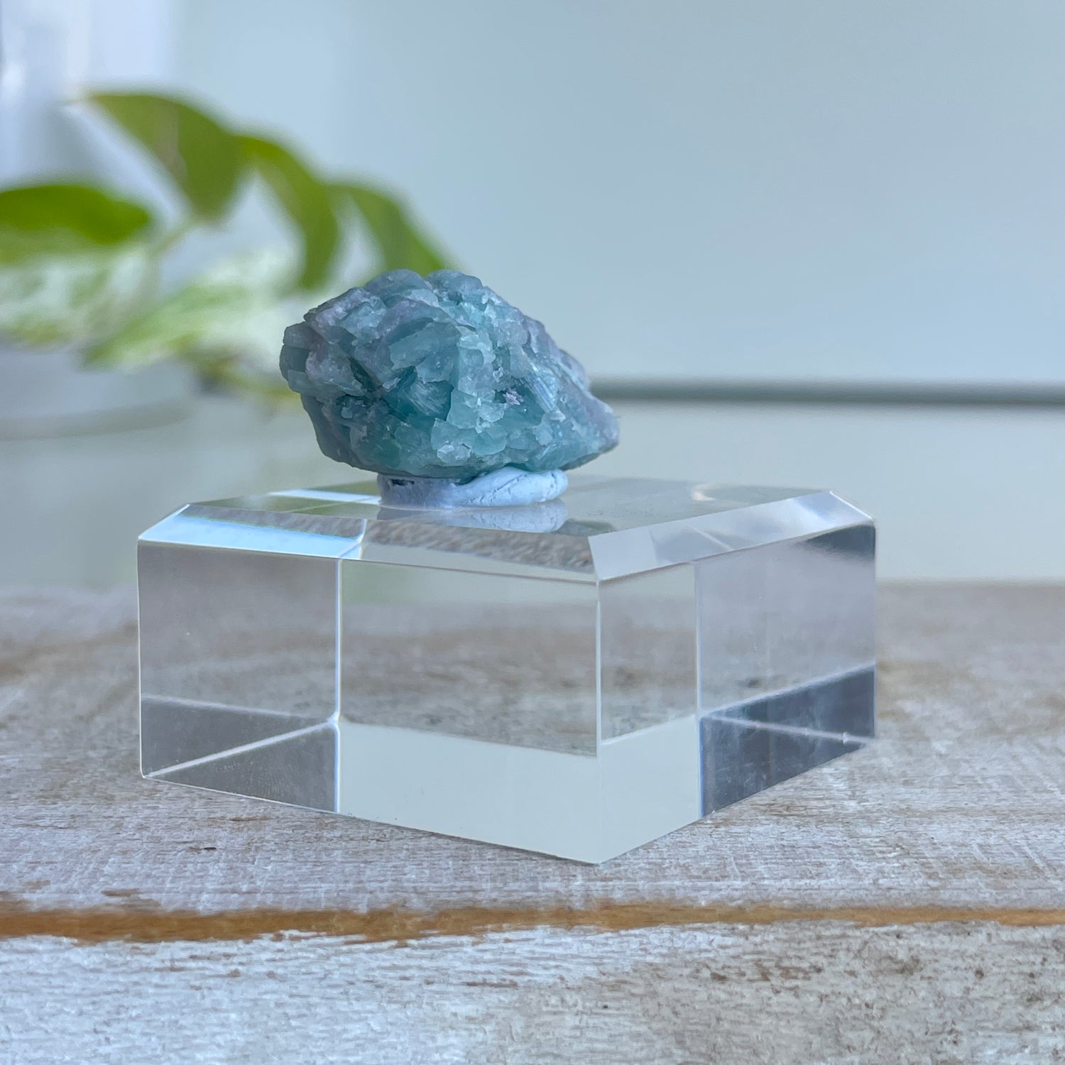 Blue Tourmaline Cluster 8.39g