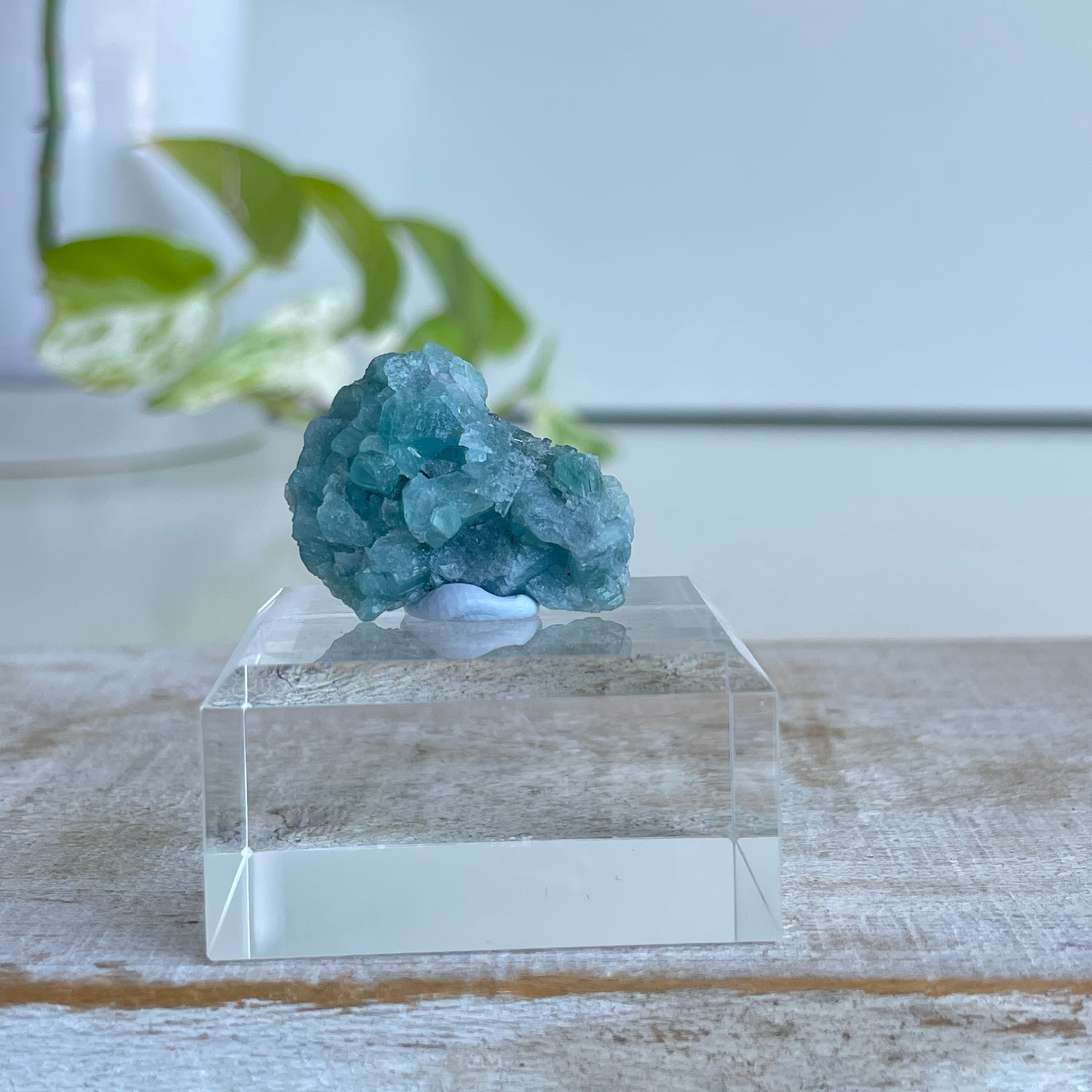 Blue Tourmaline Cluster 5.66g