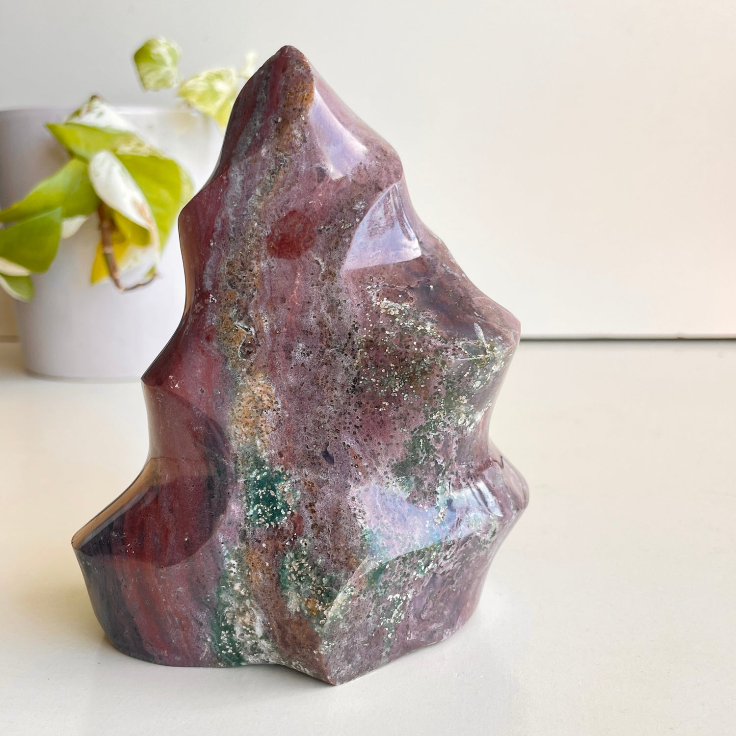Ocean Jasper Flame 13.1cm